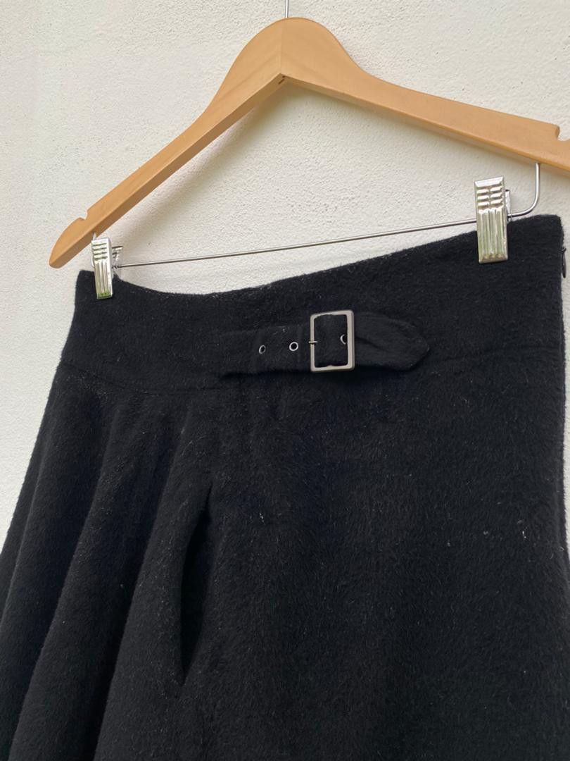 Y's Y's Yohji Yamamoto Wool Skirt Size 28" / US 6 / IT 42 - 12 Thumbnail