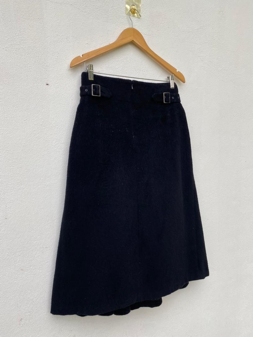Y's Y's Yohji Yamamoto Wool Skirt Size 28" / US 6 / IT 42 - 7 Thumbnail