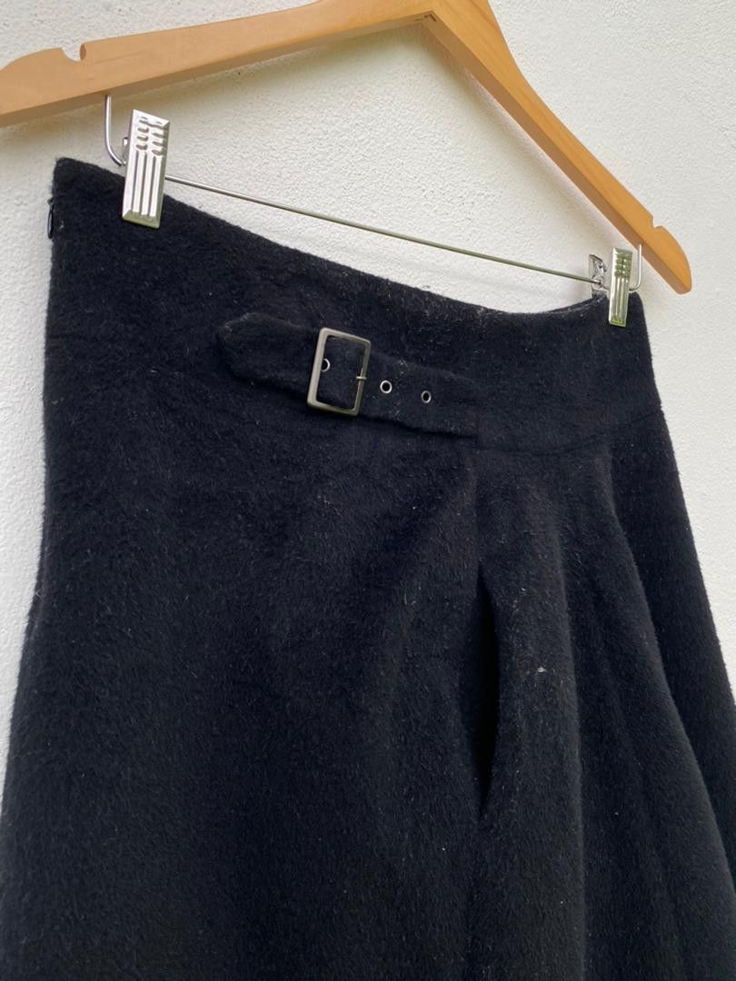 Y's Y's Yohji Yamamoto Wool Skirt Size 28" / US 6 / IT 42 - 13 Thumbnail