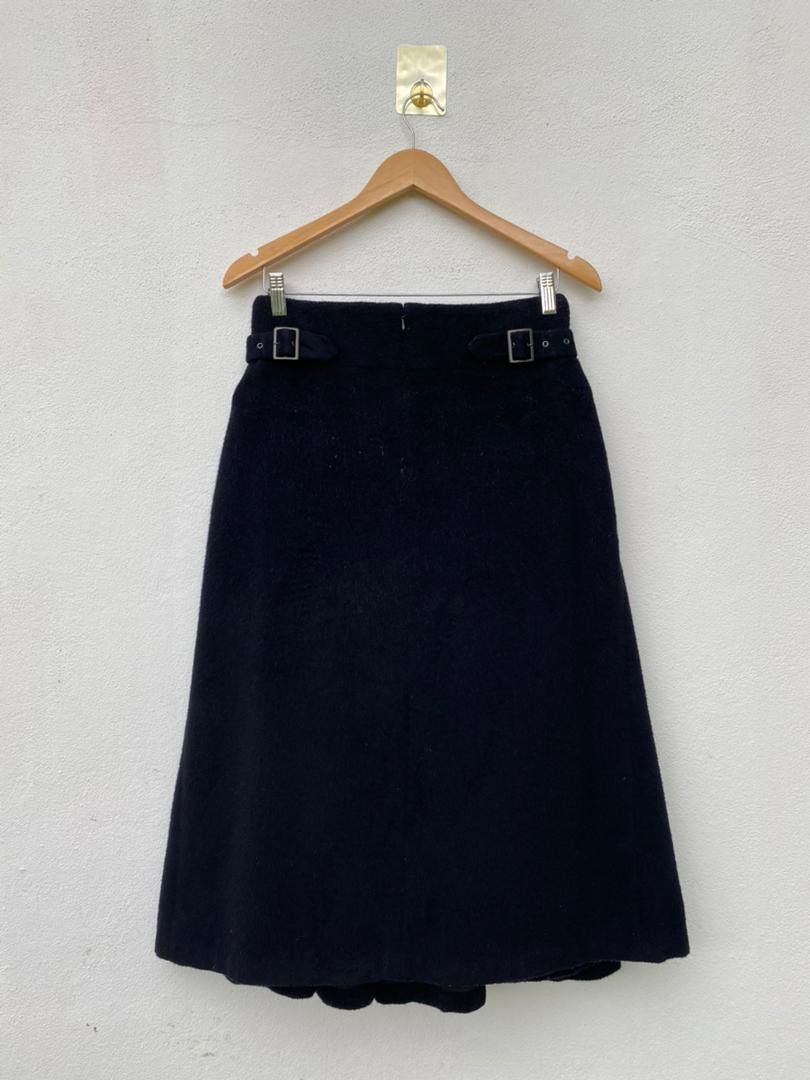 Y's Y's Yohji Yamamoto Wool Skirt Size 28" / US 6 / IT 42 - 6 Thumbnail