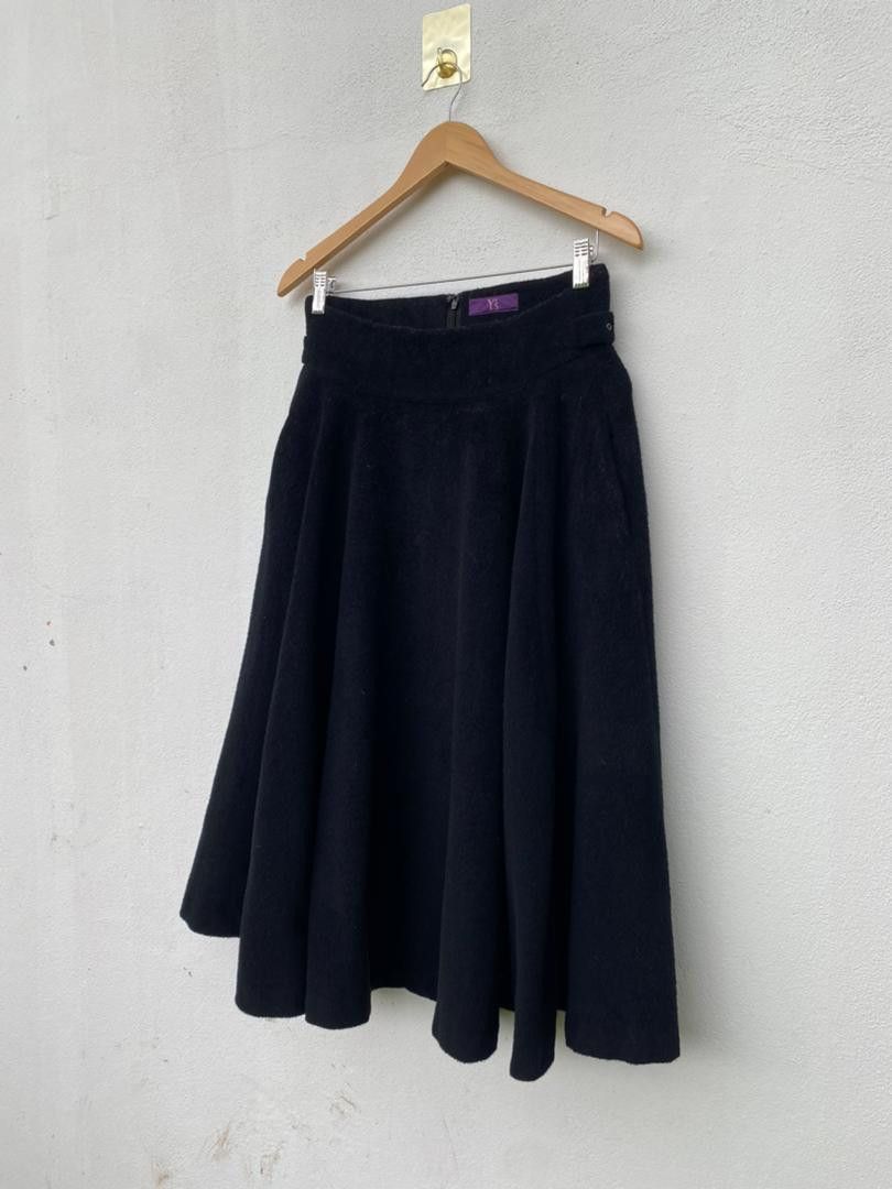 Y's Y's Yohji Yamamoto Wool Skirt Size 28" / US 6 / IT 42 - 5 Thumbnail