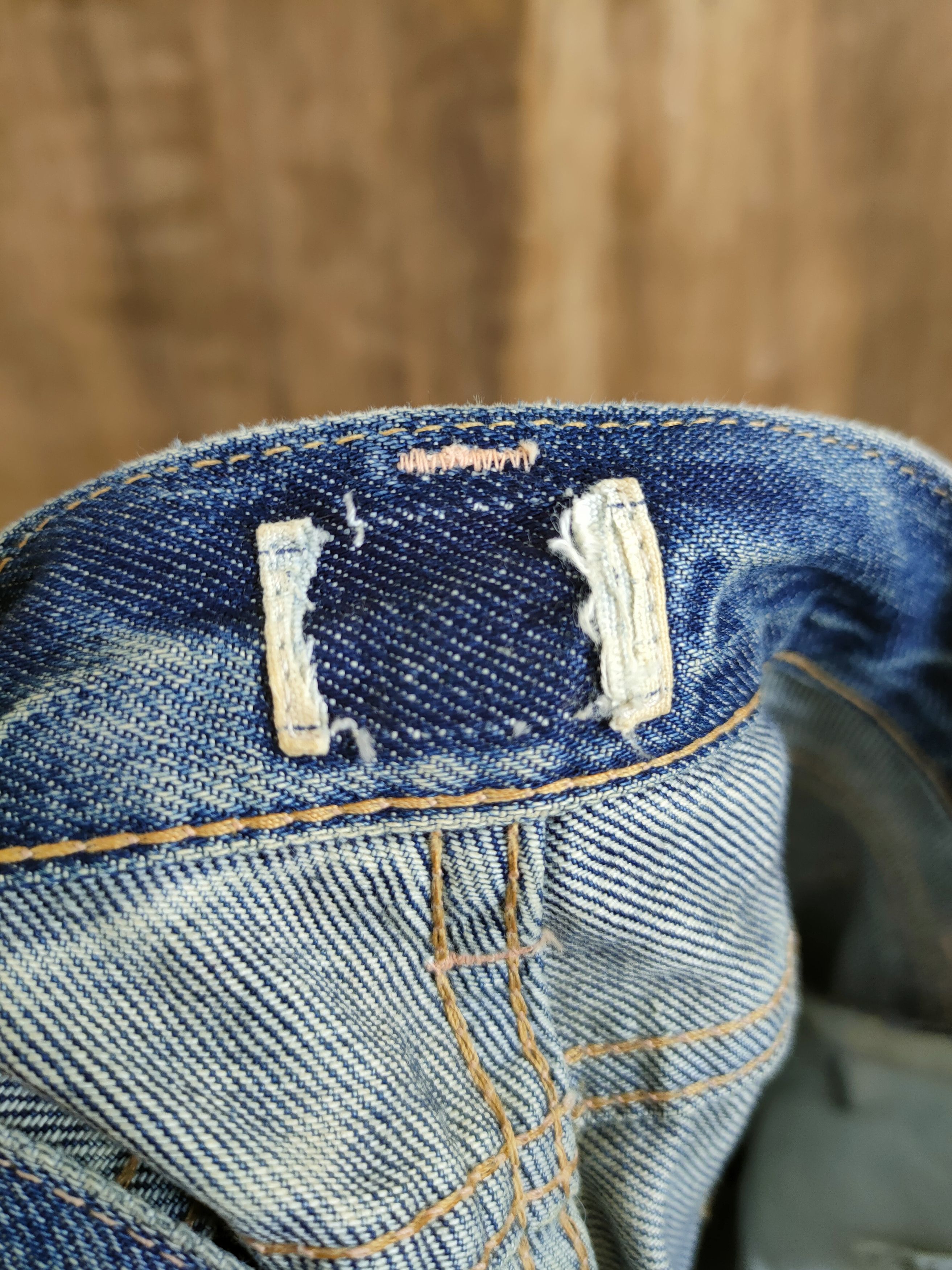 Japan Blue DL Blue Japan streetwear distressed denim pants #46-770 Size US 28 / EU 44 - 12 Thumbnail