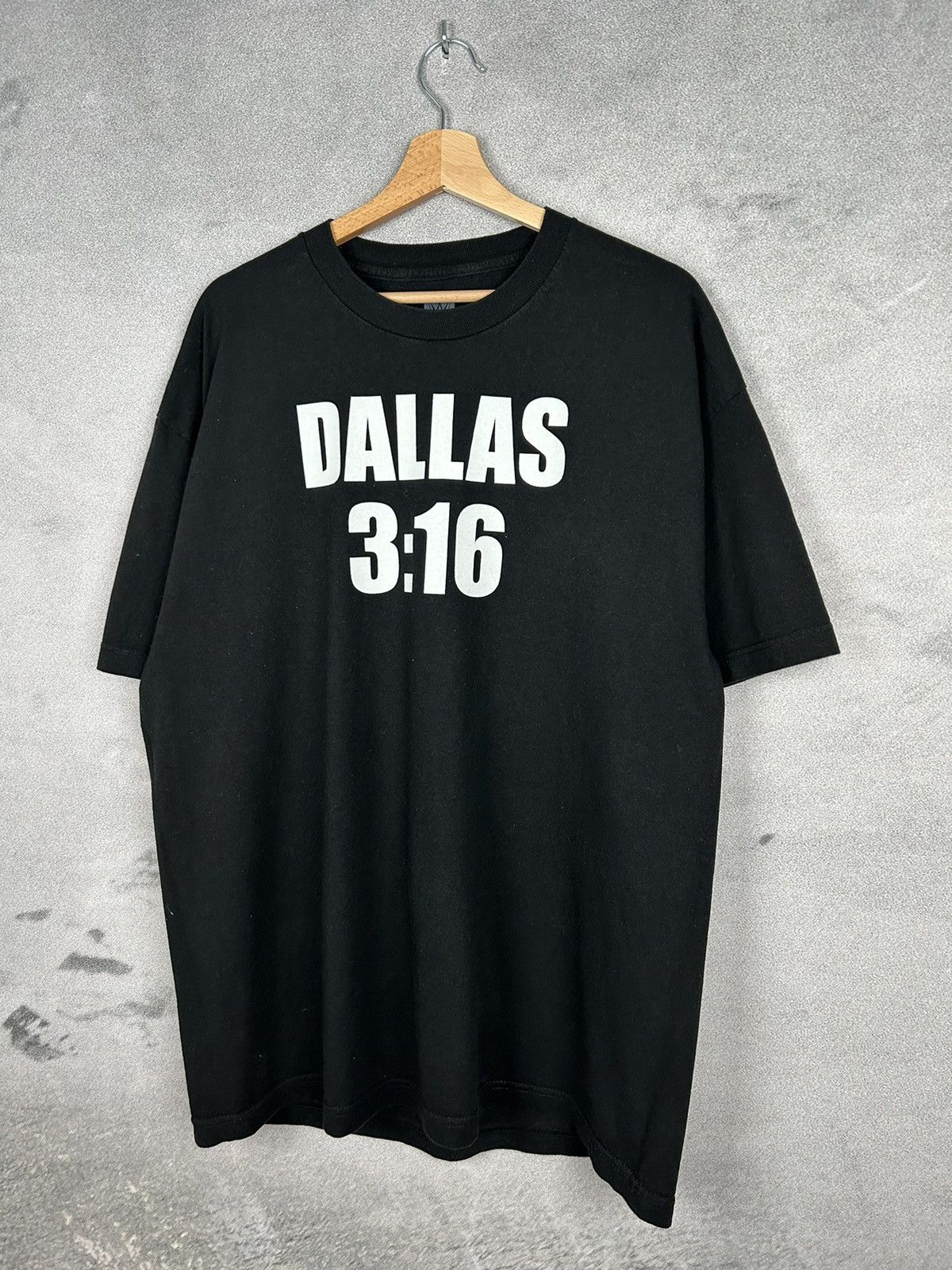 Vintage Vintage WWE Dallas 3:16 Stone Cold Oversized Wrestling Tee Size US XL / EU 56 / 4 - 5 Thumbnail