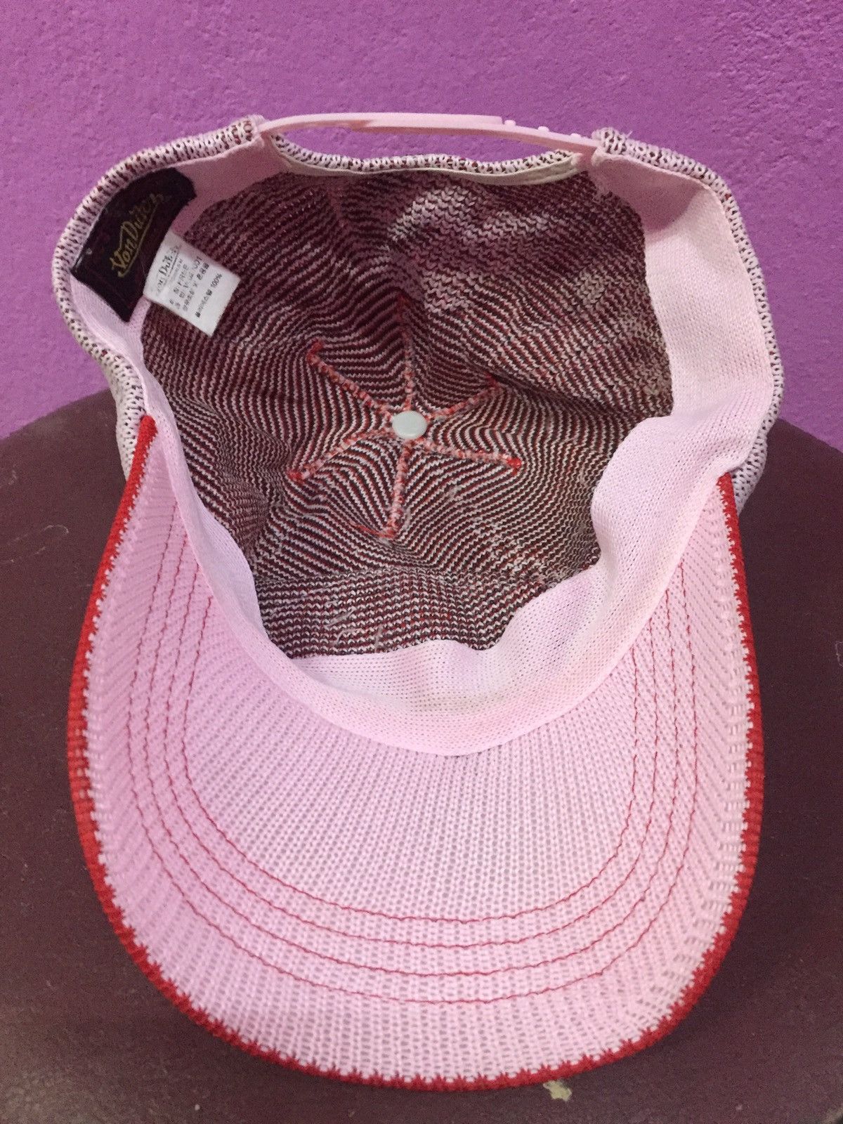 Von Dutch Von Dutch Knitwear Snapback Cap Hat (suitable 54cm-55cm) Size ONE SIZE - 6 Thumbnail