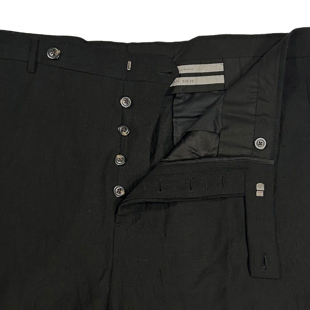 Rick Owens SS20 TECUATL Wool Cropped Pants Size US 38 / EU 54 - 5 Thumbnail