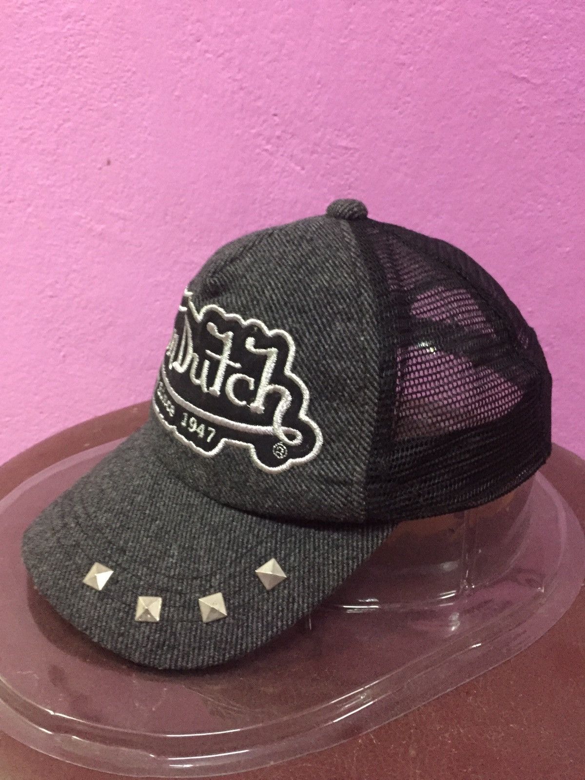 Von Dutch Von Dutch Trucker Snapback Cap One Size Size ONE SIZE - 3 Thumbnail