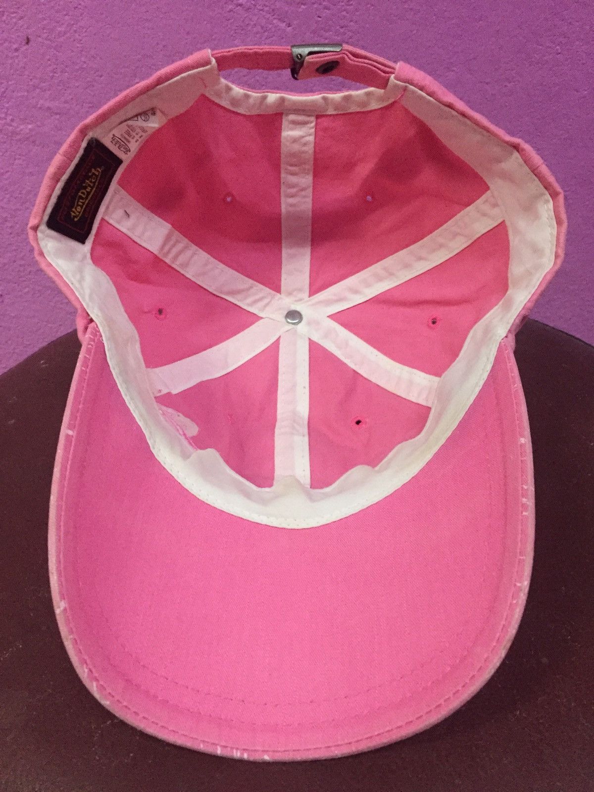 Von Dutch Von Dutch Strapback Cap Hat One Size Size ONE SIZE - 5 Thumbnail
