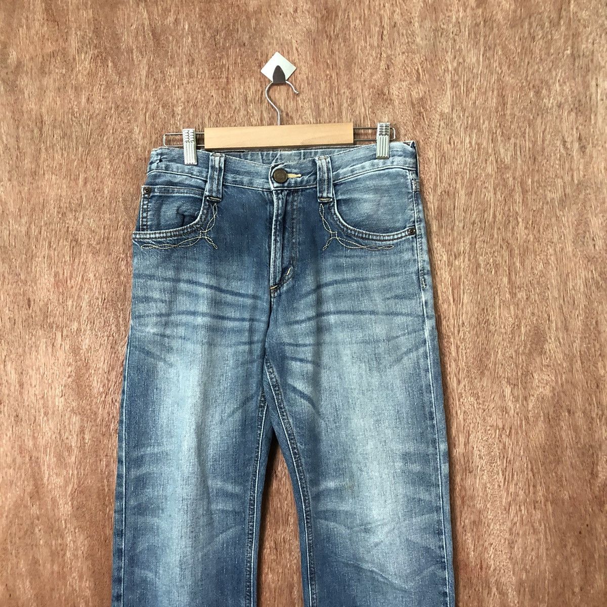 Edwin Edwin japan vintage Blue Denim pants jeans #6384 Size US 26 / EU 42 - 2 Thumbnail