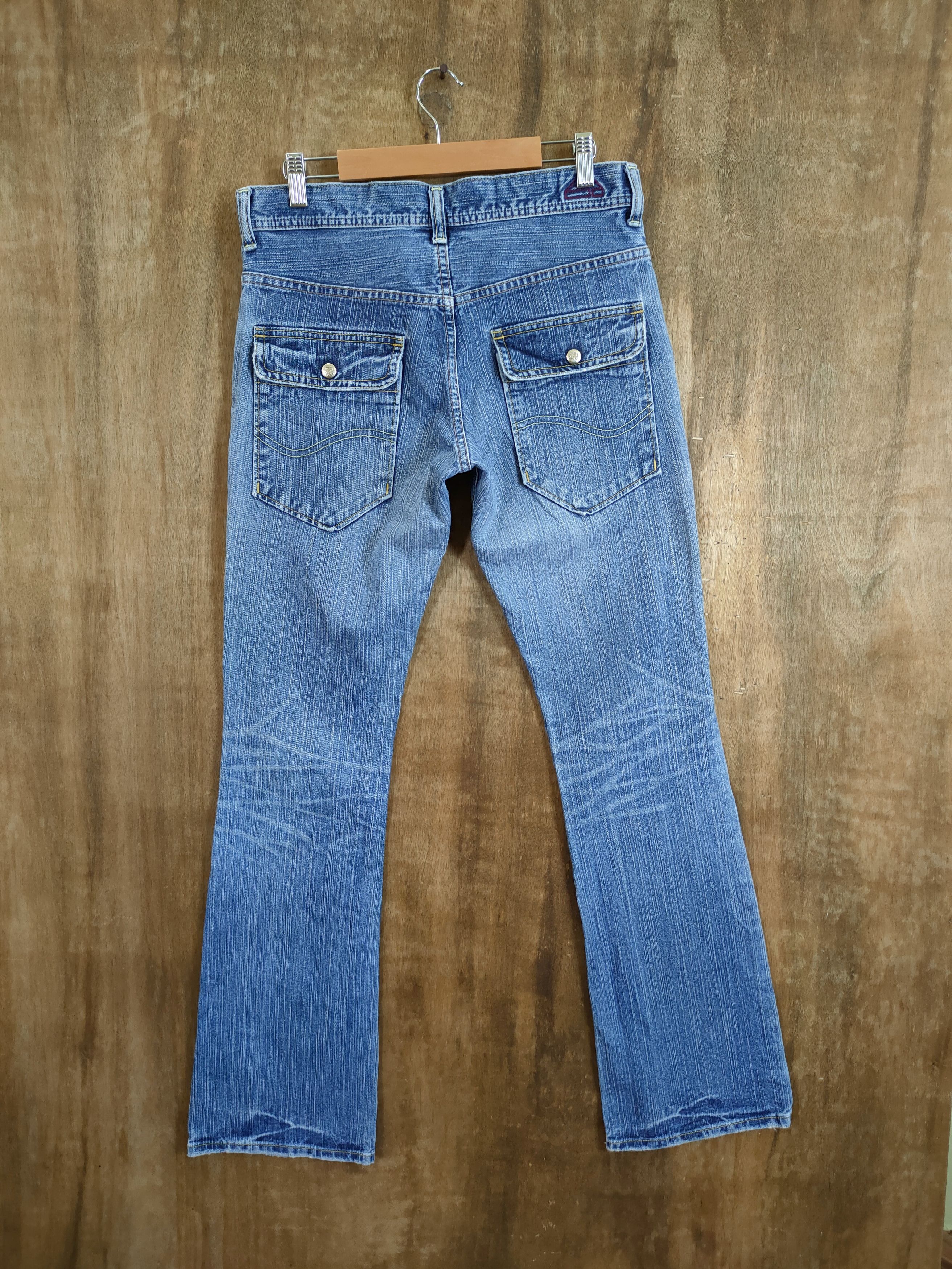 Lee Lee Union Made umbrella vintage denim pants #46-742 Size US 28 / EU 44 - 8 Thumbnail