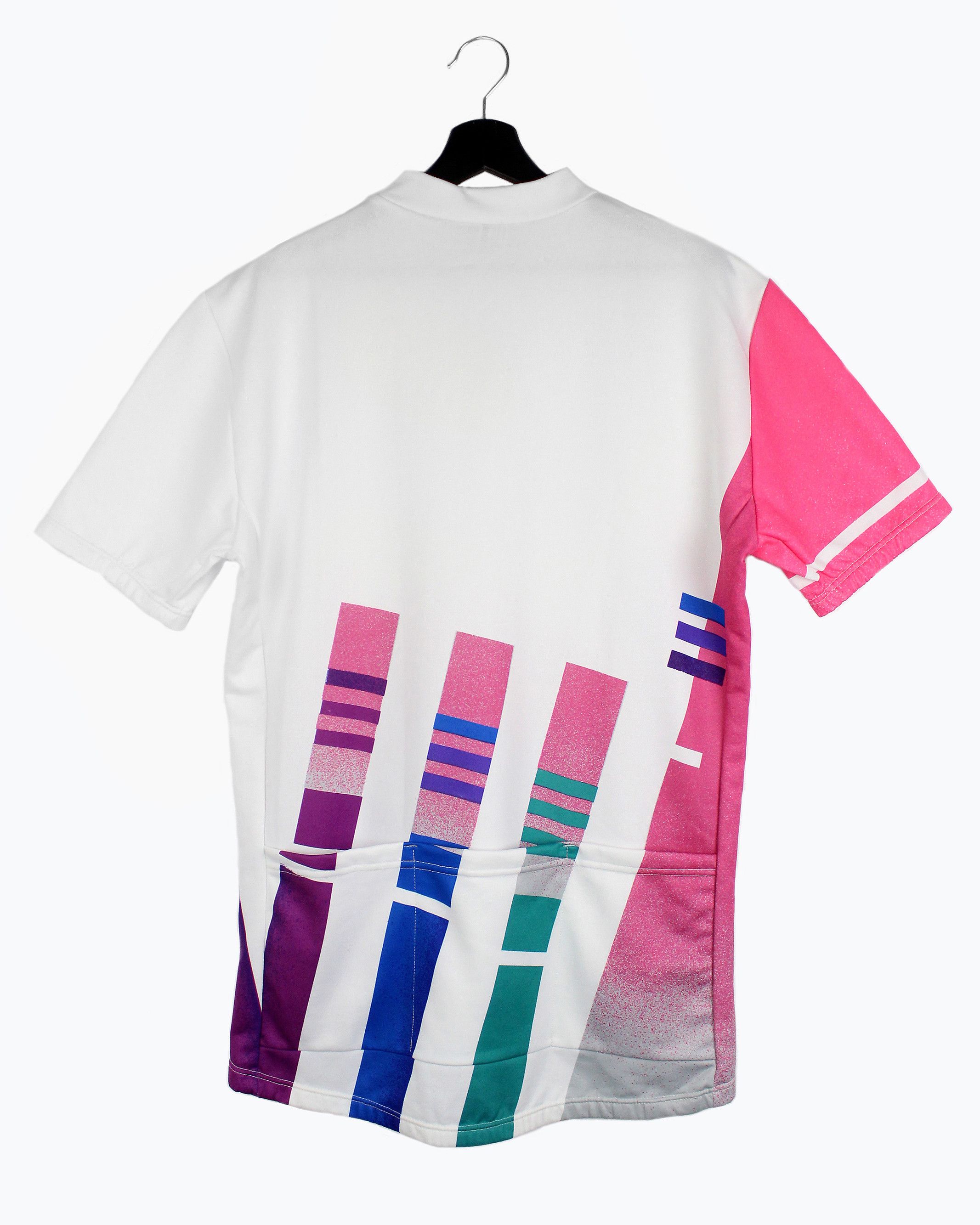 Vintage 80s vintage AGU cycling graphic t-shirt jersey tshirt biker Size XXL / US 16-18 / IT 52-54 - 10 Thumbnail