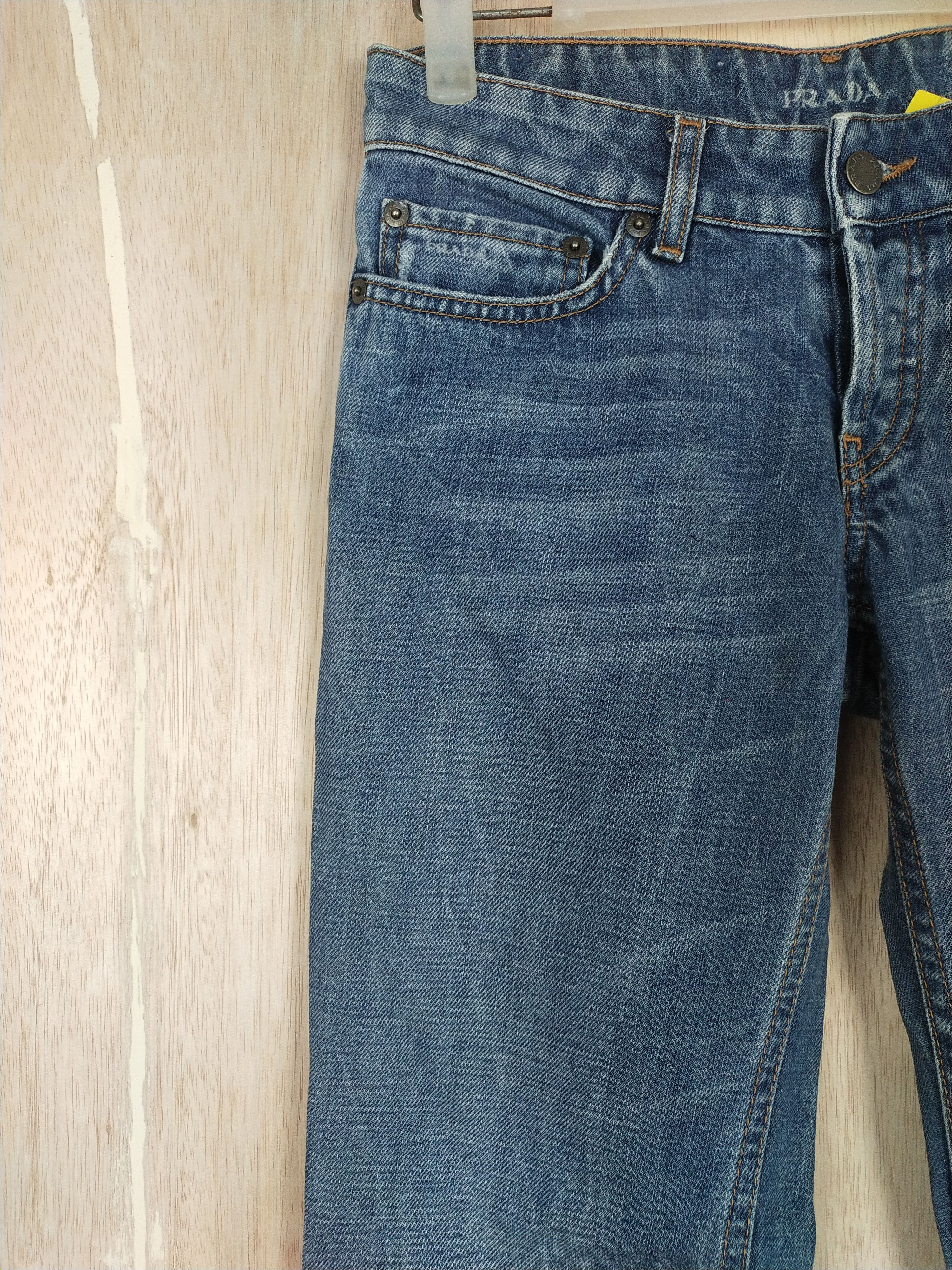 Prada DL Prada Contour Fit blue denim jeans #2778 Size 27" / US 4 / IT 40 - 4 Thumbnail