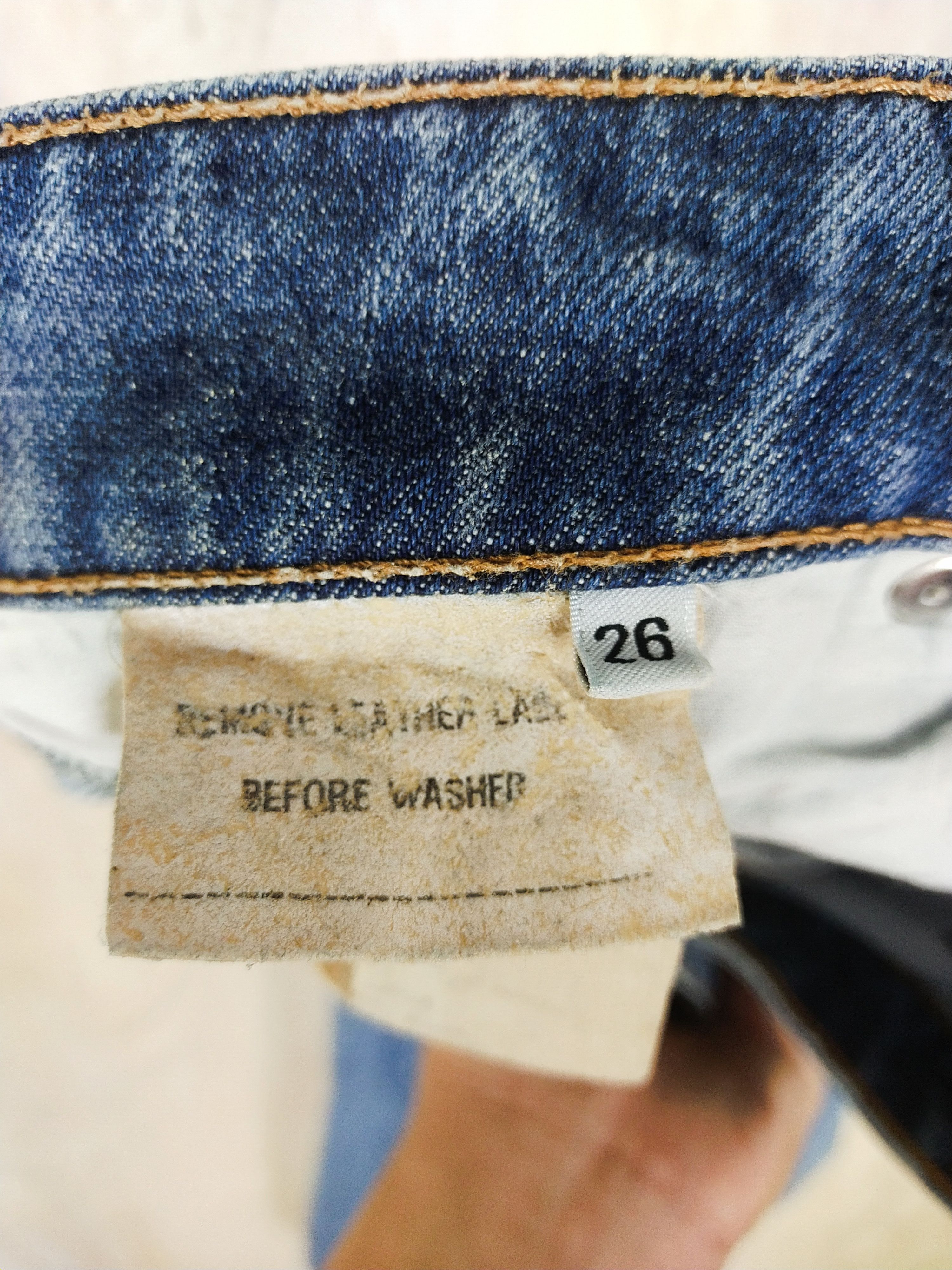 Prada DL Prada Contour Fit blue denim jeans #2778 Size 27" / US 4 / IT 40 - 15 Thumbnail