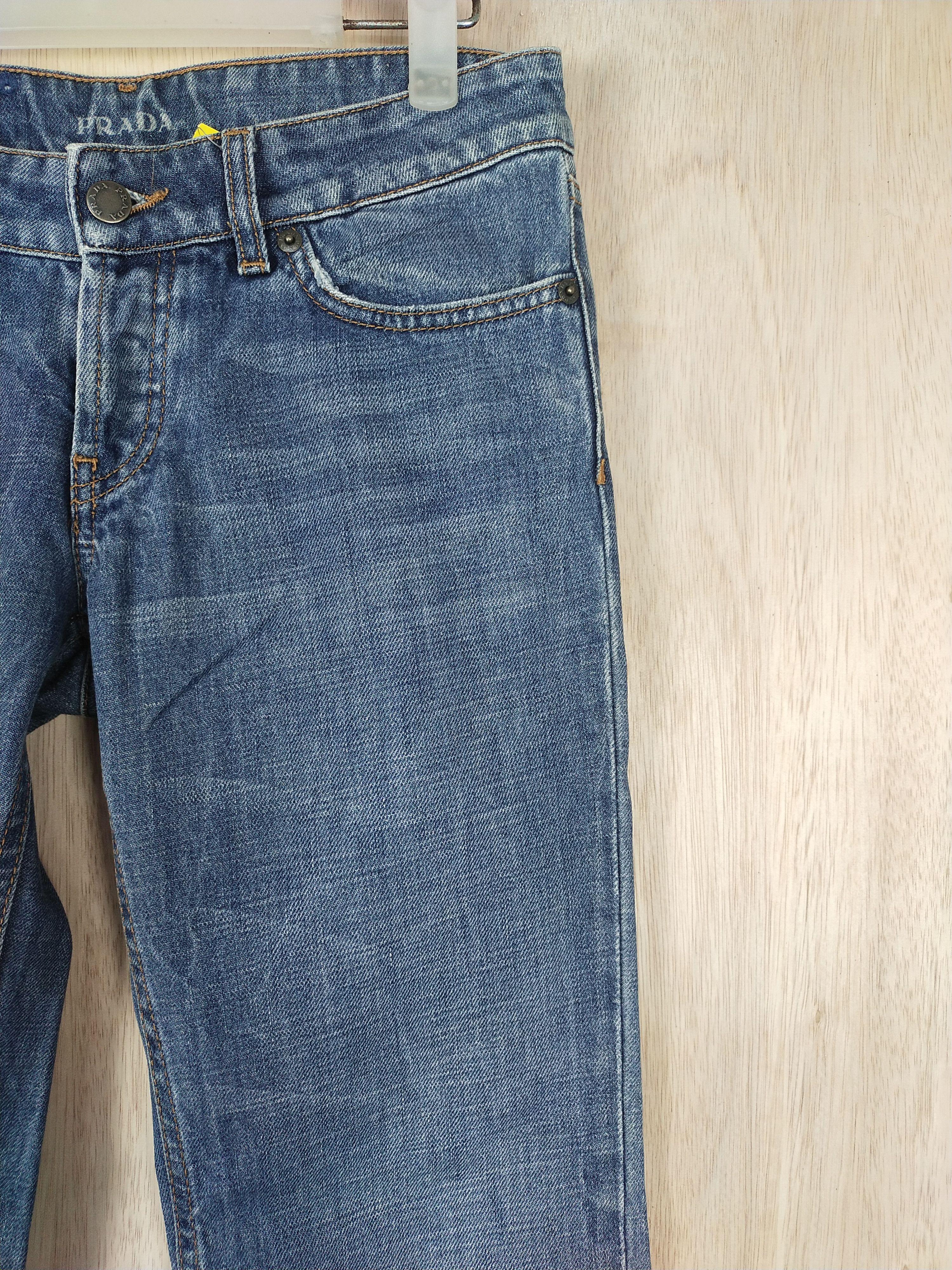 Prada DL Prada Contour Fit blue denim jeans #2778 Size 27" / US 4 / IT 40 - 5 Thumbnail