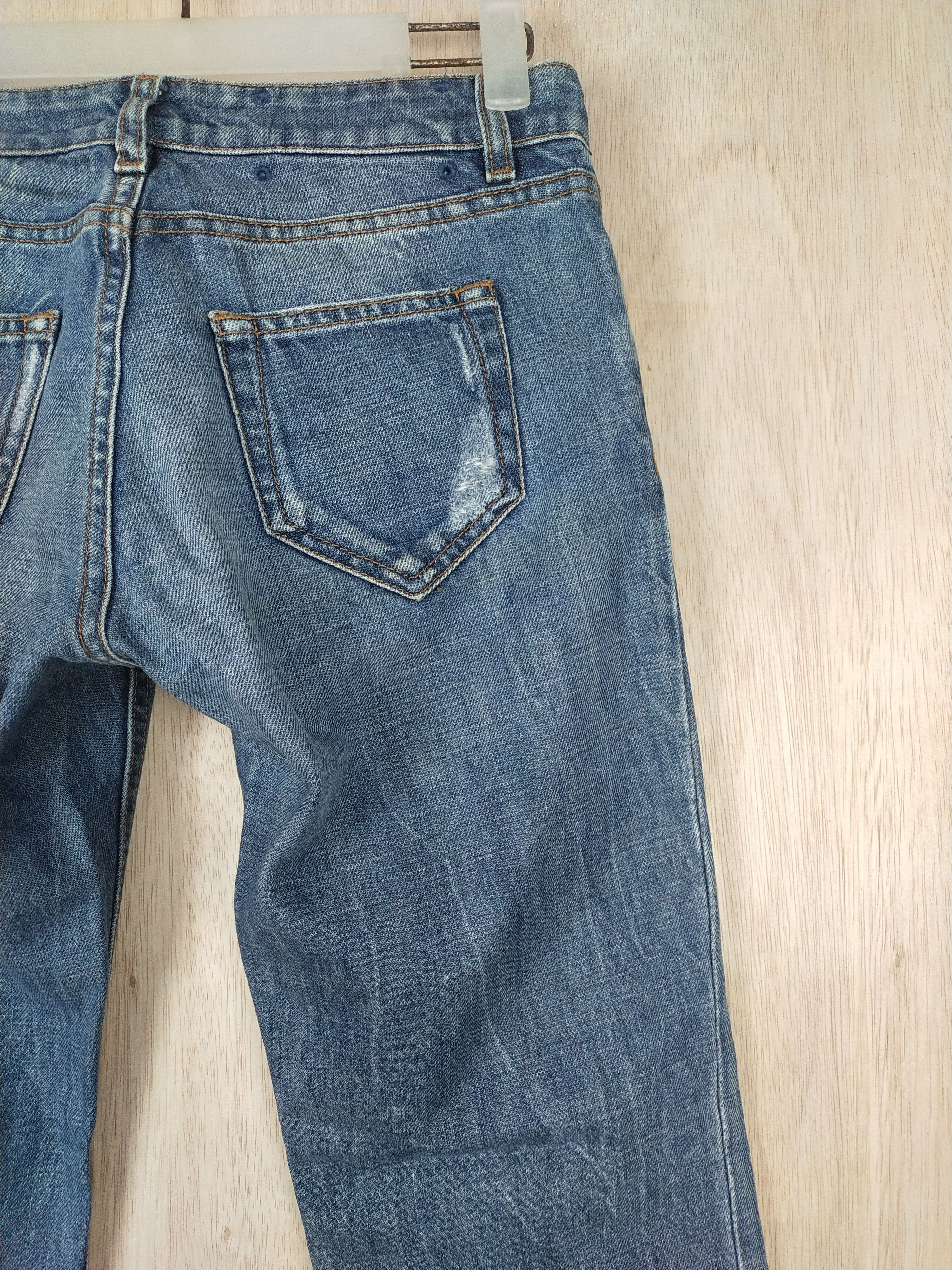 Prada DL Prada Contour Fit blue denim jeans #2778 Size 27" / US 4 / IT 40 - 11 Thumbnail