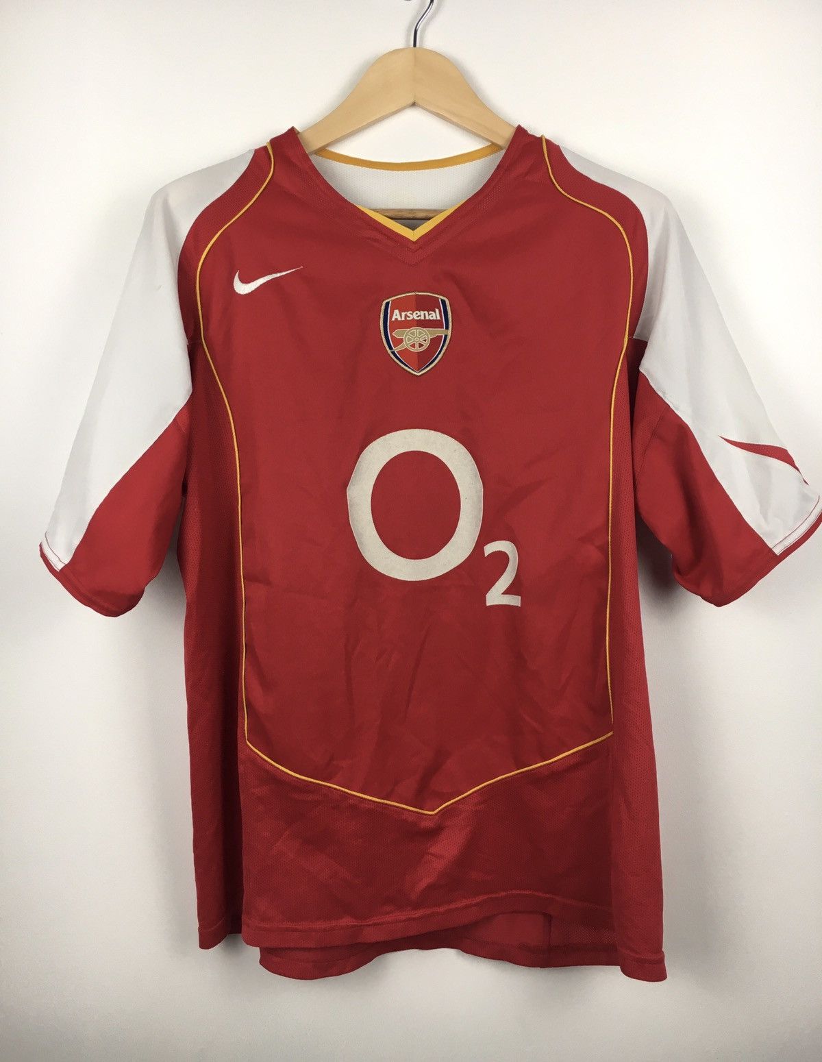 Nike 90s Logo Arsenal Sport T- Shirt | Grailed