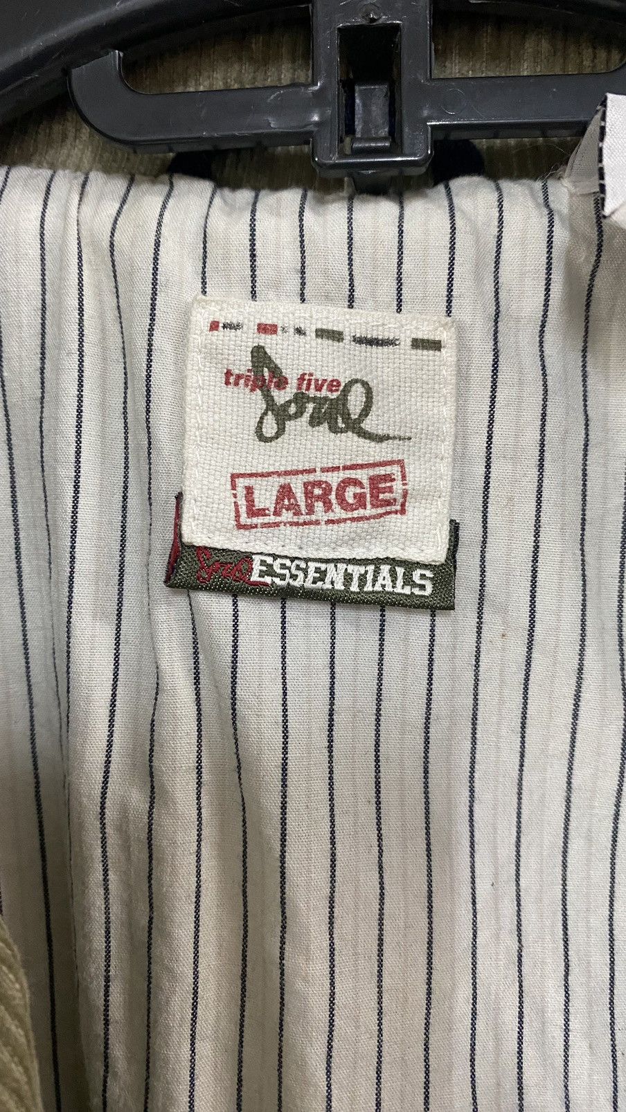 Japanese Brand Triple Five Soul Essentials Corduroy Jacket Size US L / EU 52-54 / 3 - 7 Thumbnail