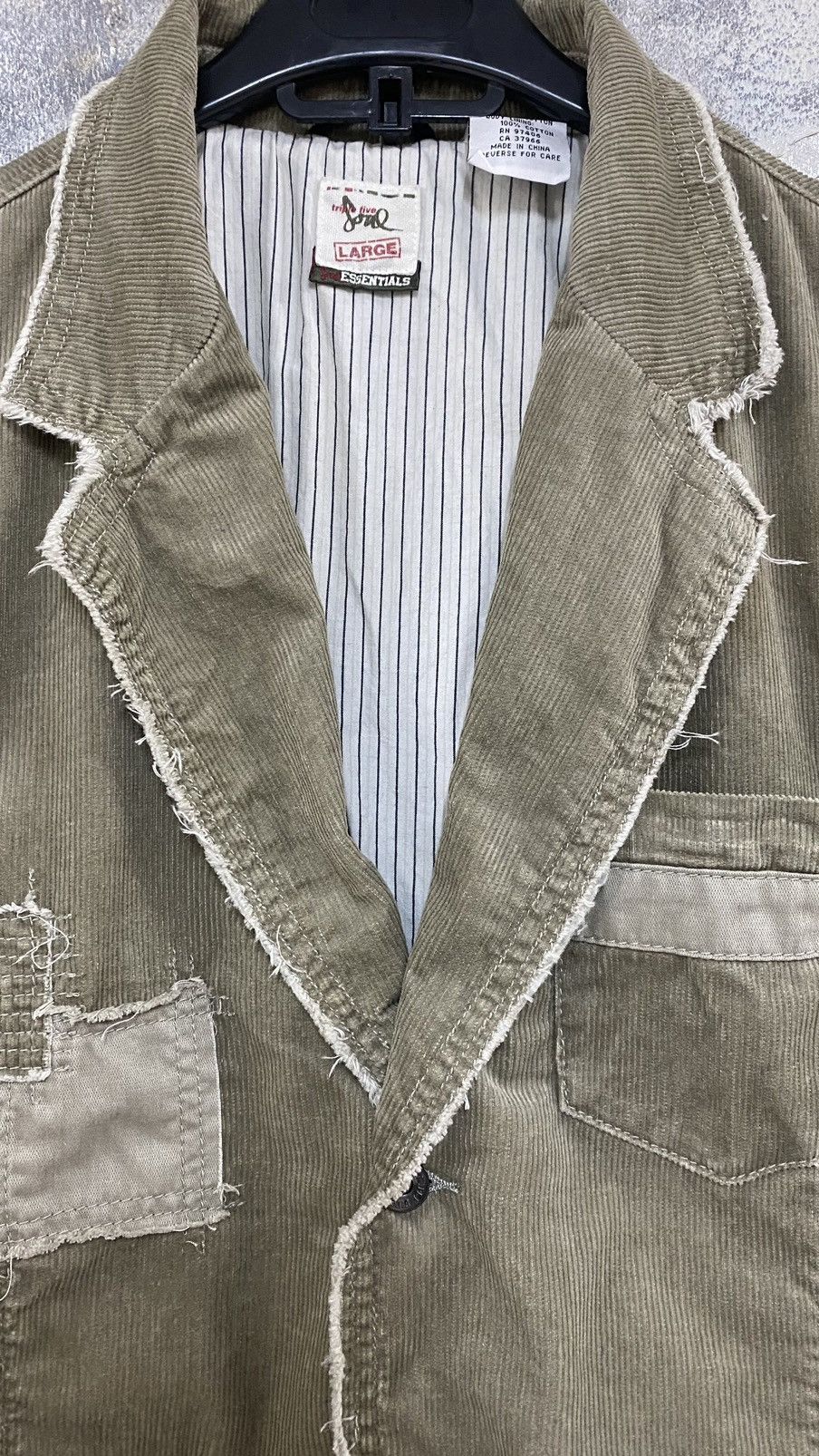 Japanese Brand Triple Five Soul Essentials Corduroy Jacket Size US L / EU 52-54 / 3 - 2 Thumbnail