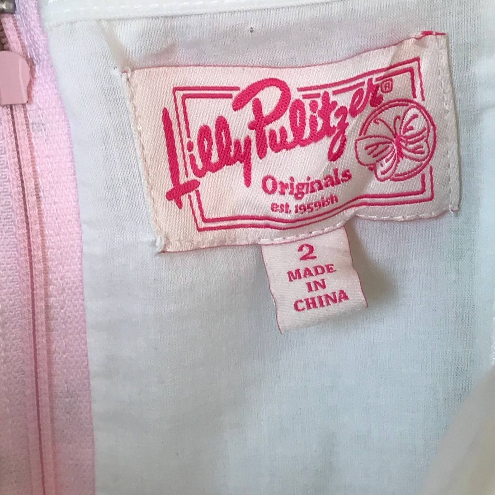 Lilly Pulitzer Originals Dress 2 Strapless Calendar Girls