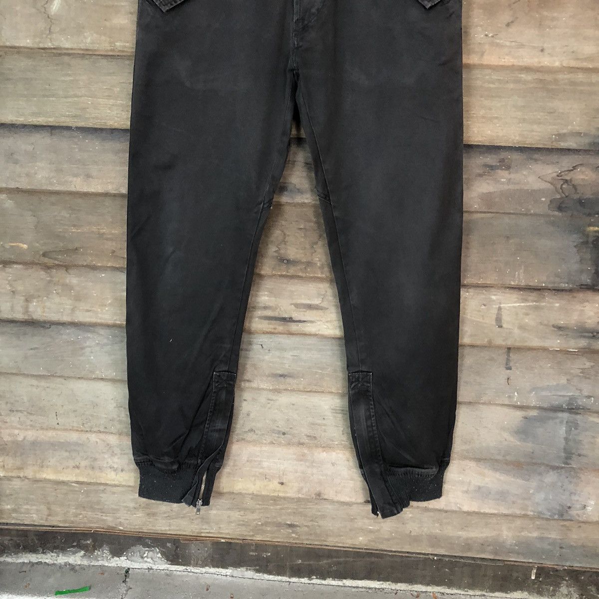 Diesel Diesel Black jogger streetwear utility Cargo Pants #4533 Size US 30 / EU 46 - 3 Thumbnail