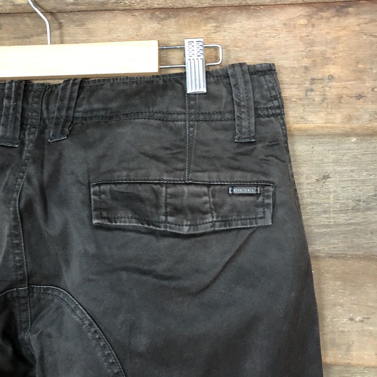 Diesel Diesel Black jogger streetwear utility Cargo Pants #4533 Size US 30 / EU 46 - 13 Thumbnail