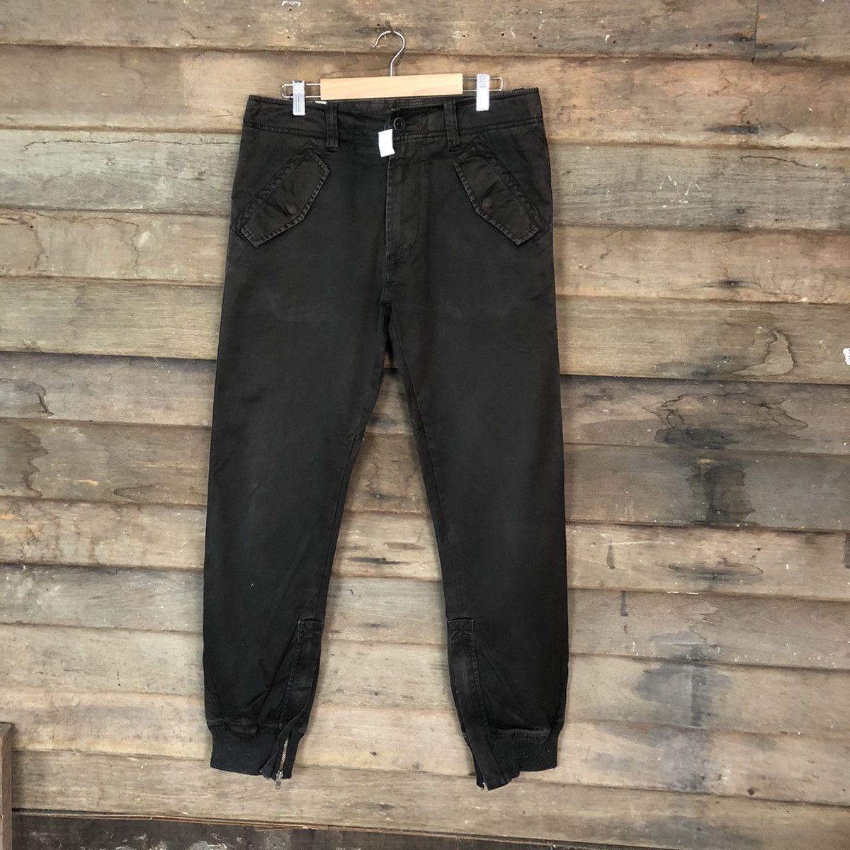 Diesel Black jogger streetwear utility Cargo Pants #4533
