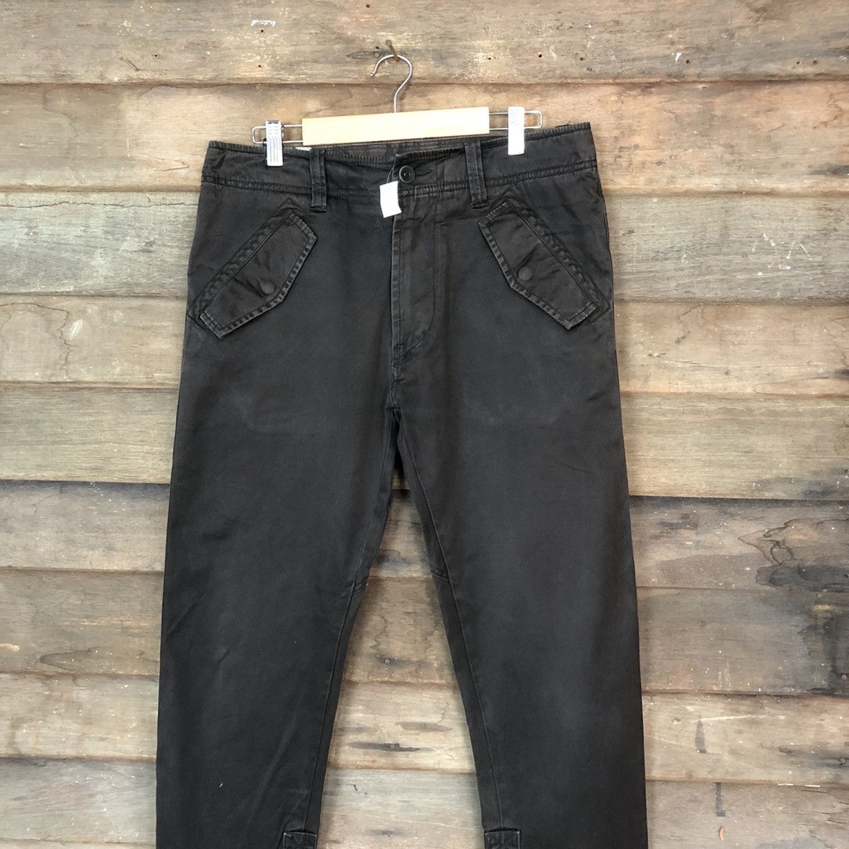 Diesel Diesel Black jogger streetwear utility Cargo Pants #4533 Size US 30 / EU 46 - 2 Thumbnail