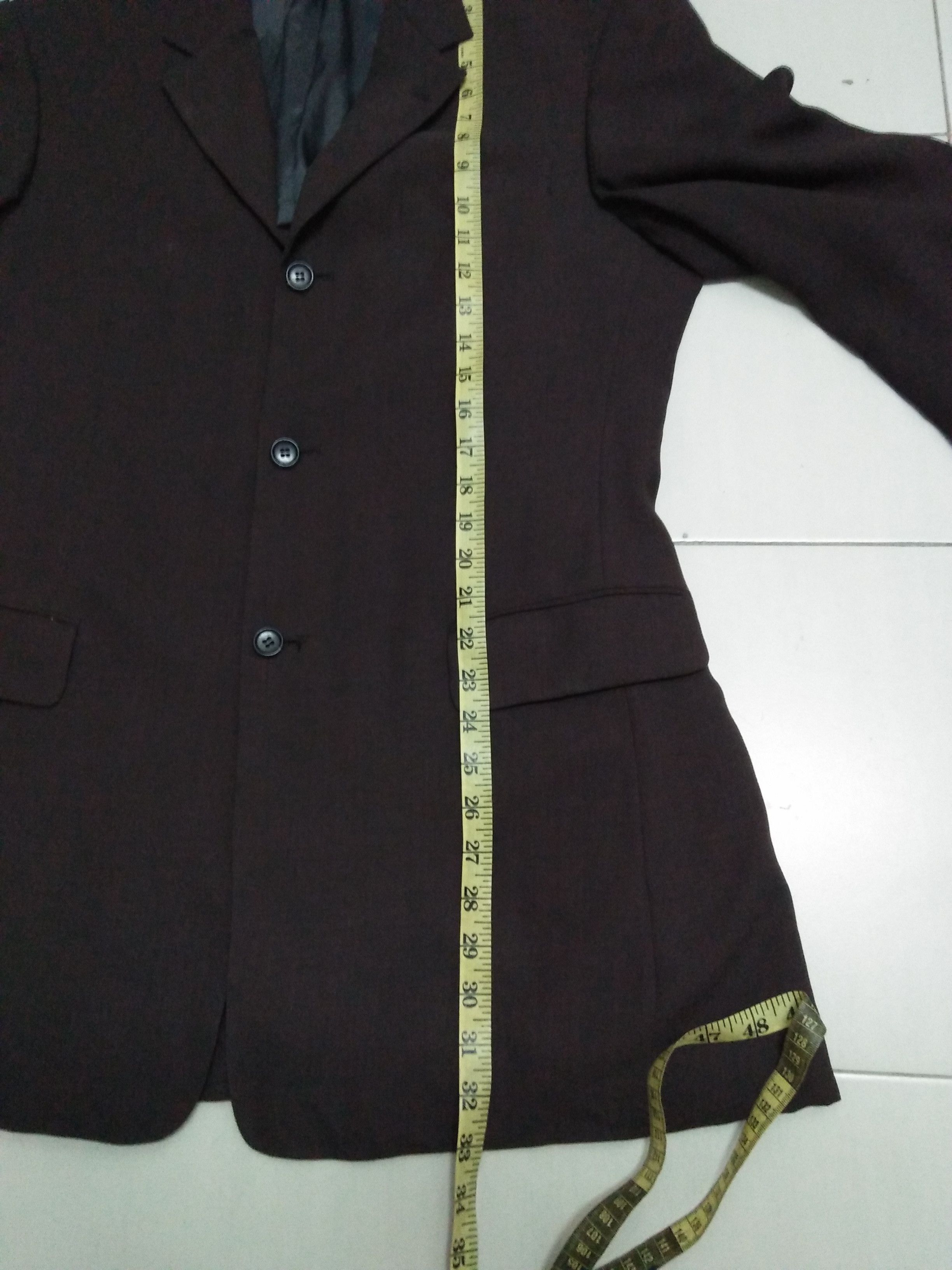 Yohji Yamamoto Yohji yamamoto Y'saccs blazer Size 38L - 10 Thumbnail