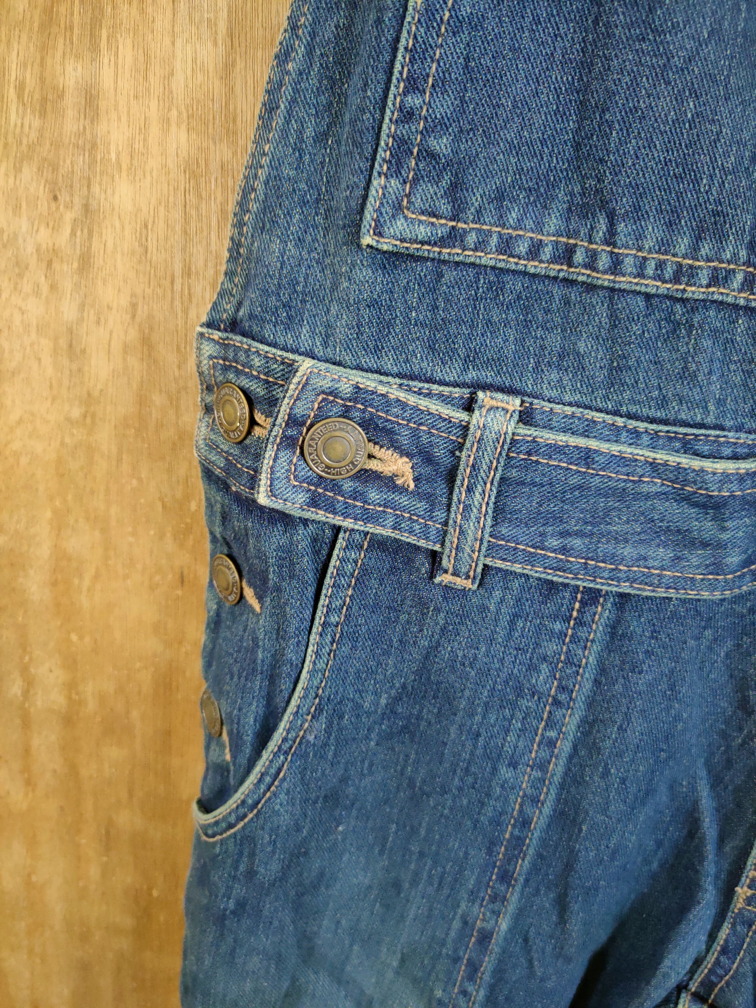 Japanese Brand DLL Fazbee japan Overall denim bootcut style pants #1086 Size US 30 / EU 46 - 4 Thumbnail