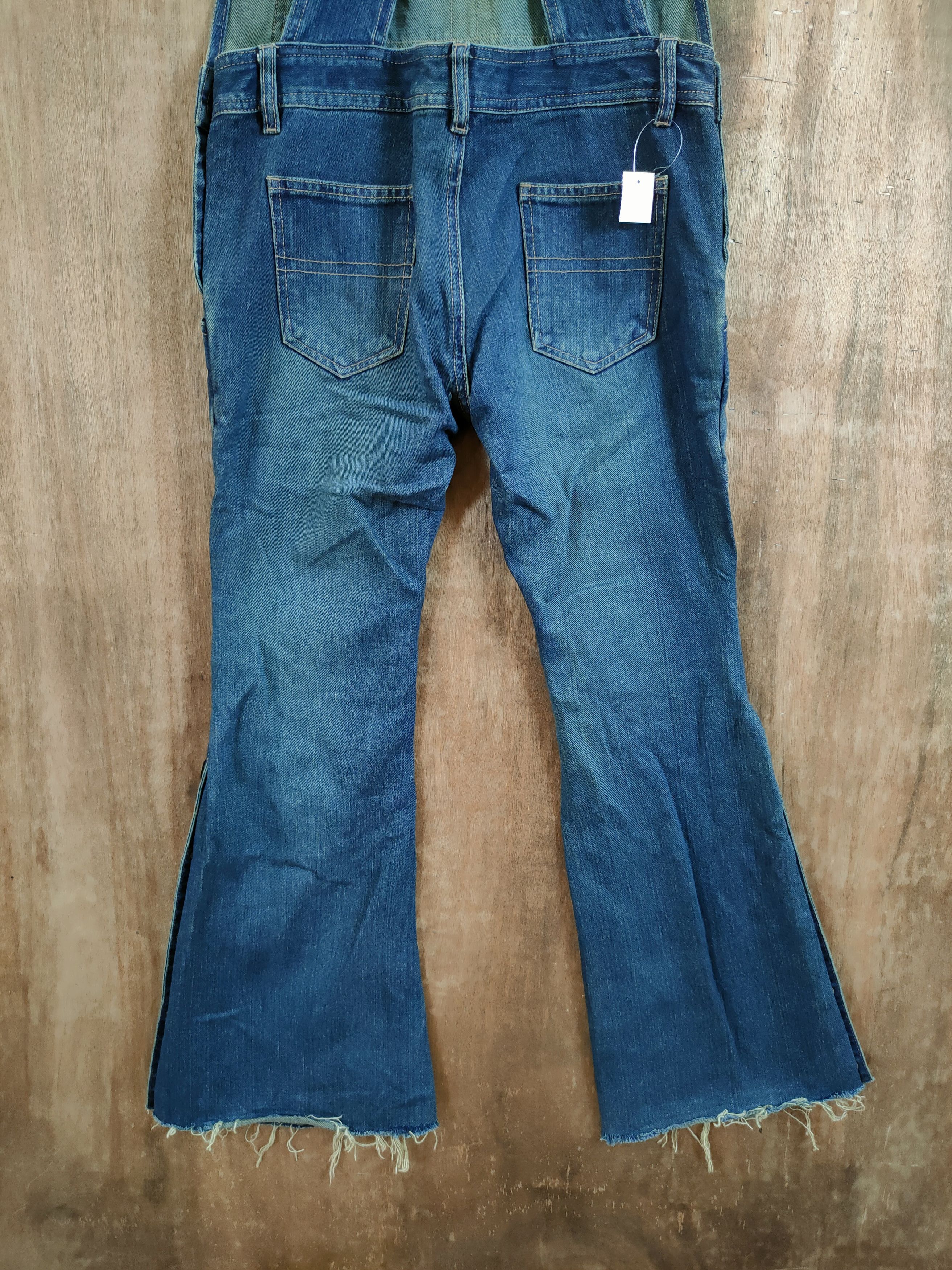 Japanese Brand DLL Fazbee japan Overall denim bootcut style pants #1086 Size US 30 / EU 46 - 9 Thumbnail