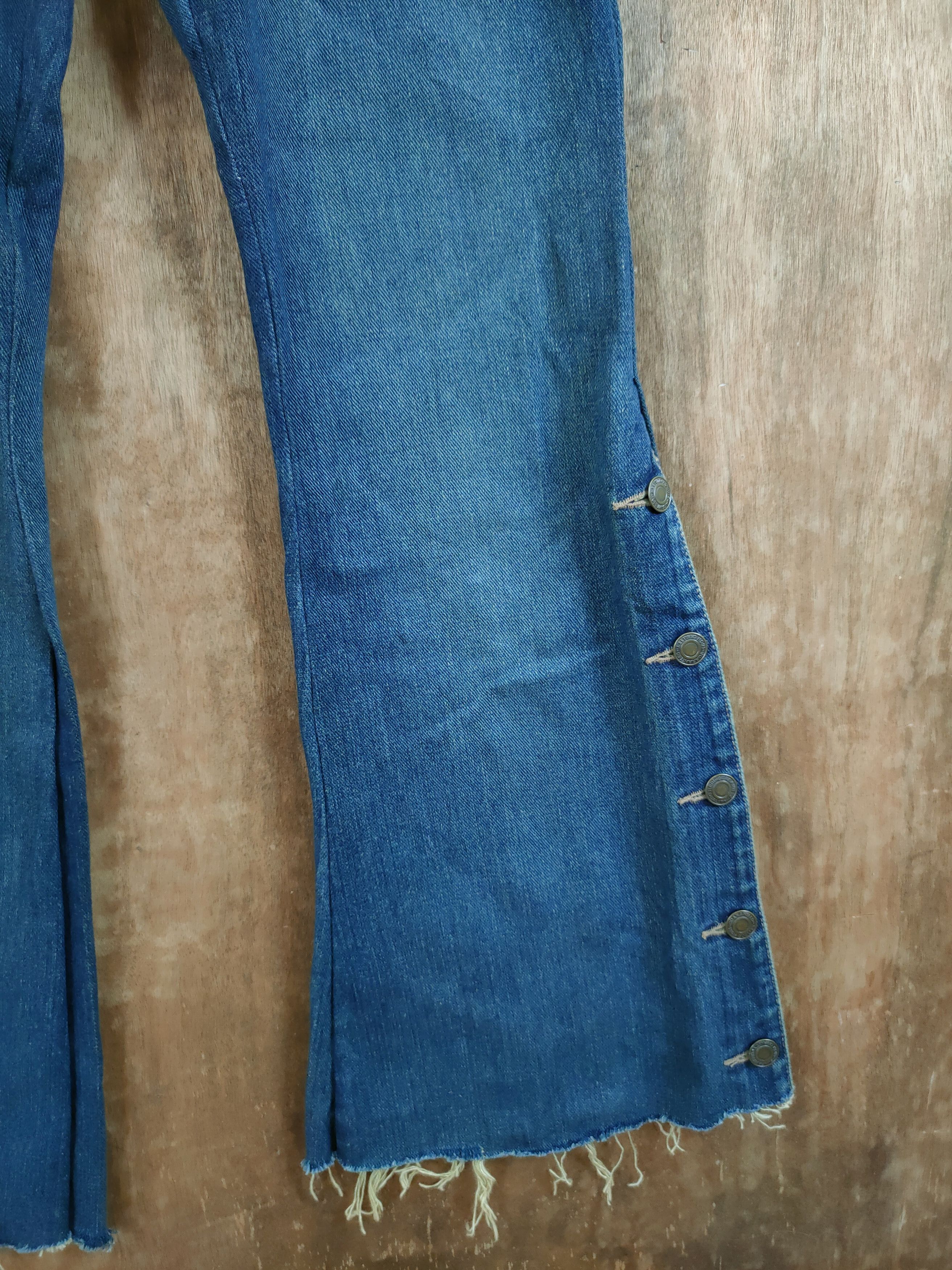 Japanese Brand DLL Fazbee japan Overall denim bootcut style pants #1086 Size US 30 / EU 46 - 7 Thumbnail