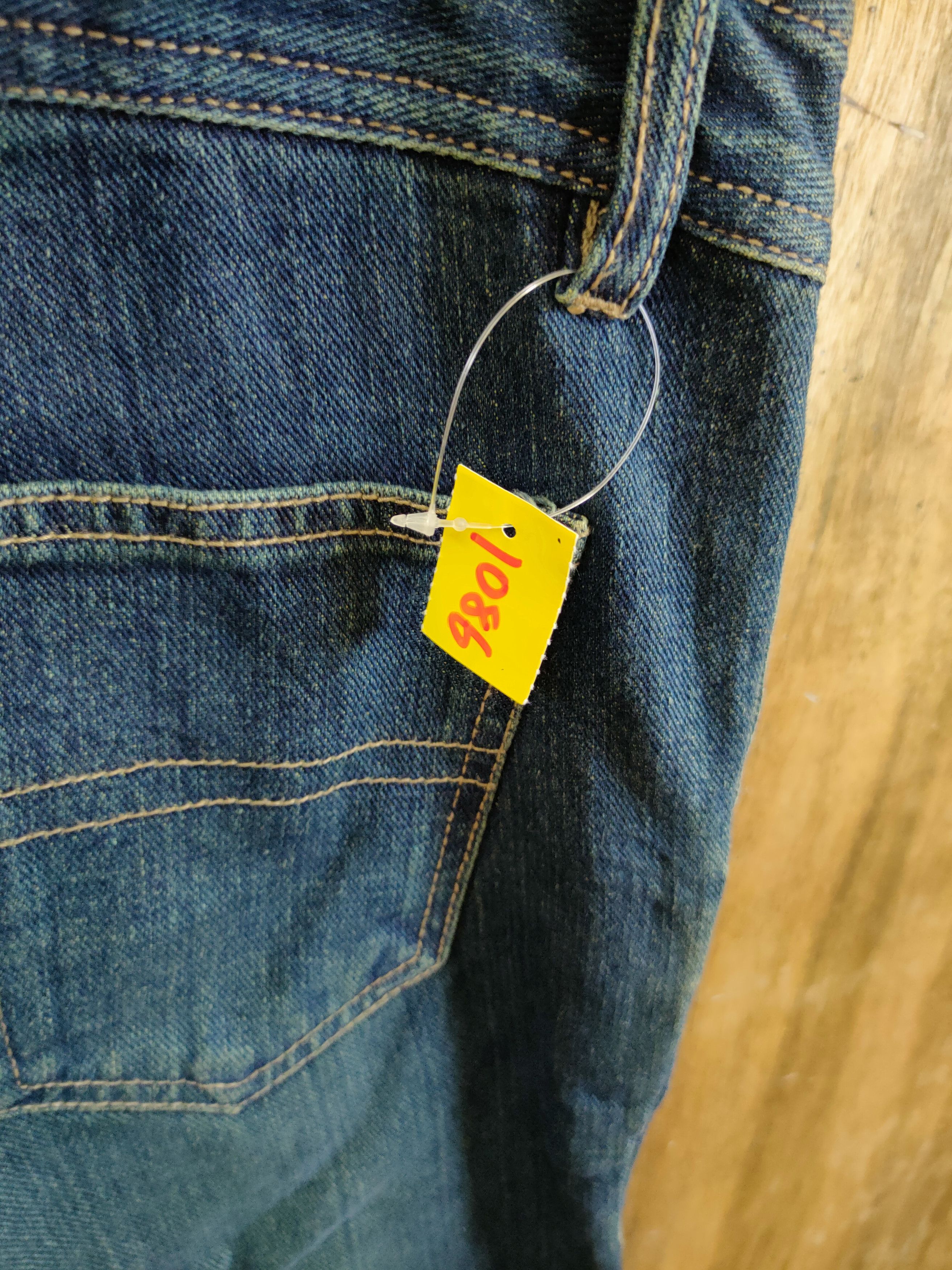 Japanese Brand DLL Fazbee japan Overall denim bootcut style pants #1086 Size US 30 / EU 46 - 11 Thumbnail