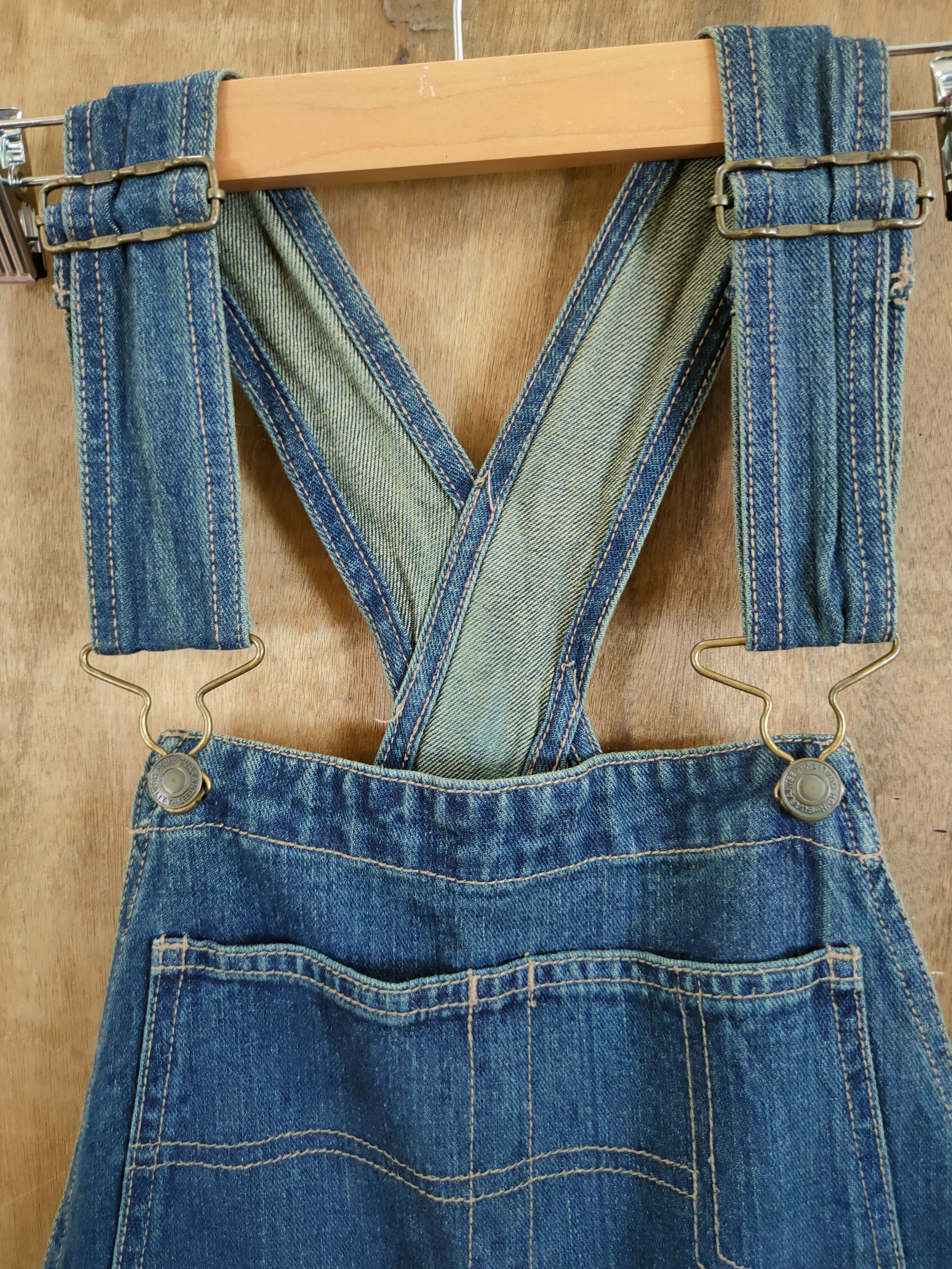 Japanese Brand DLL Fazbee japan Overall denim bootcut style pants #1086 Size US 30 / EU 46 - 5 Thumbnail