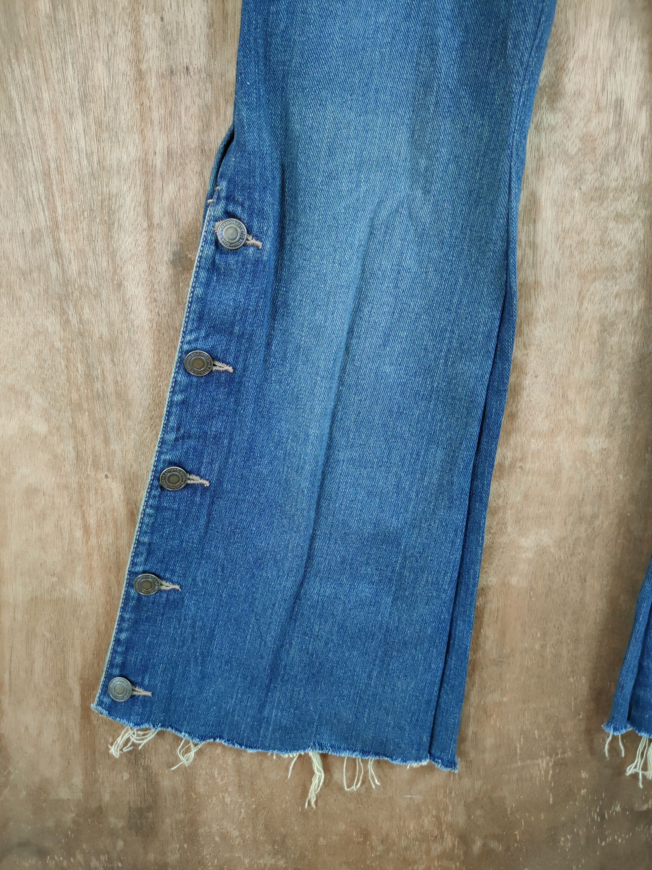 Japanese Brand DLL Fazbee japan Overall denim bootcut style pants #1086 Size US 30 / EU 46 - 6 Thumbnail
