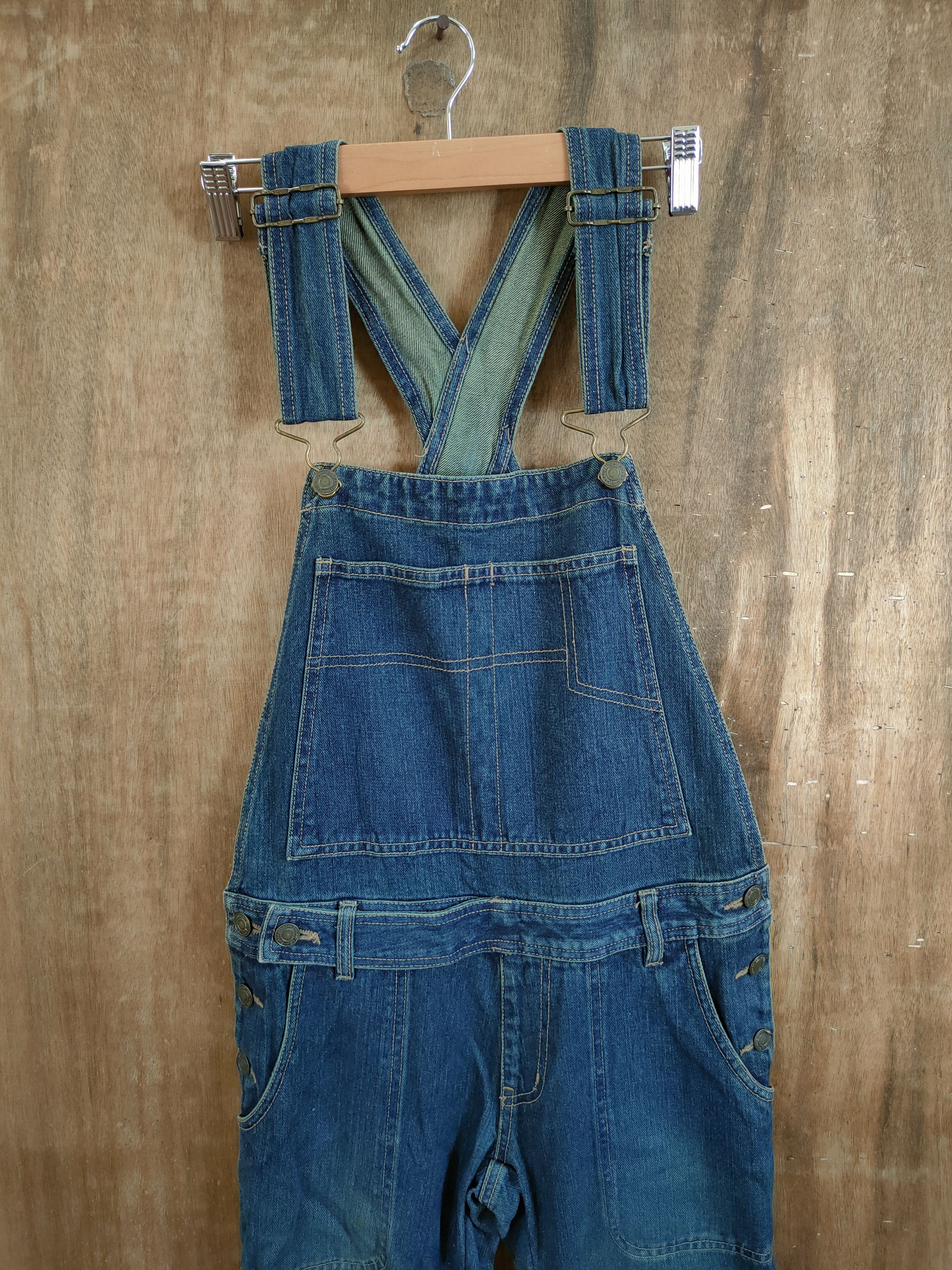Japanese Brand DLL Fazbee japan Overall denim bootcut style pants #1086 Size US 30 / EU 46 - 3 Thumbnail