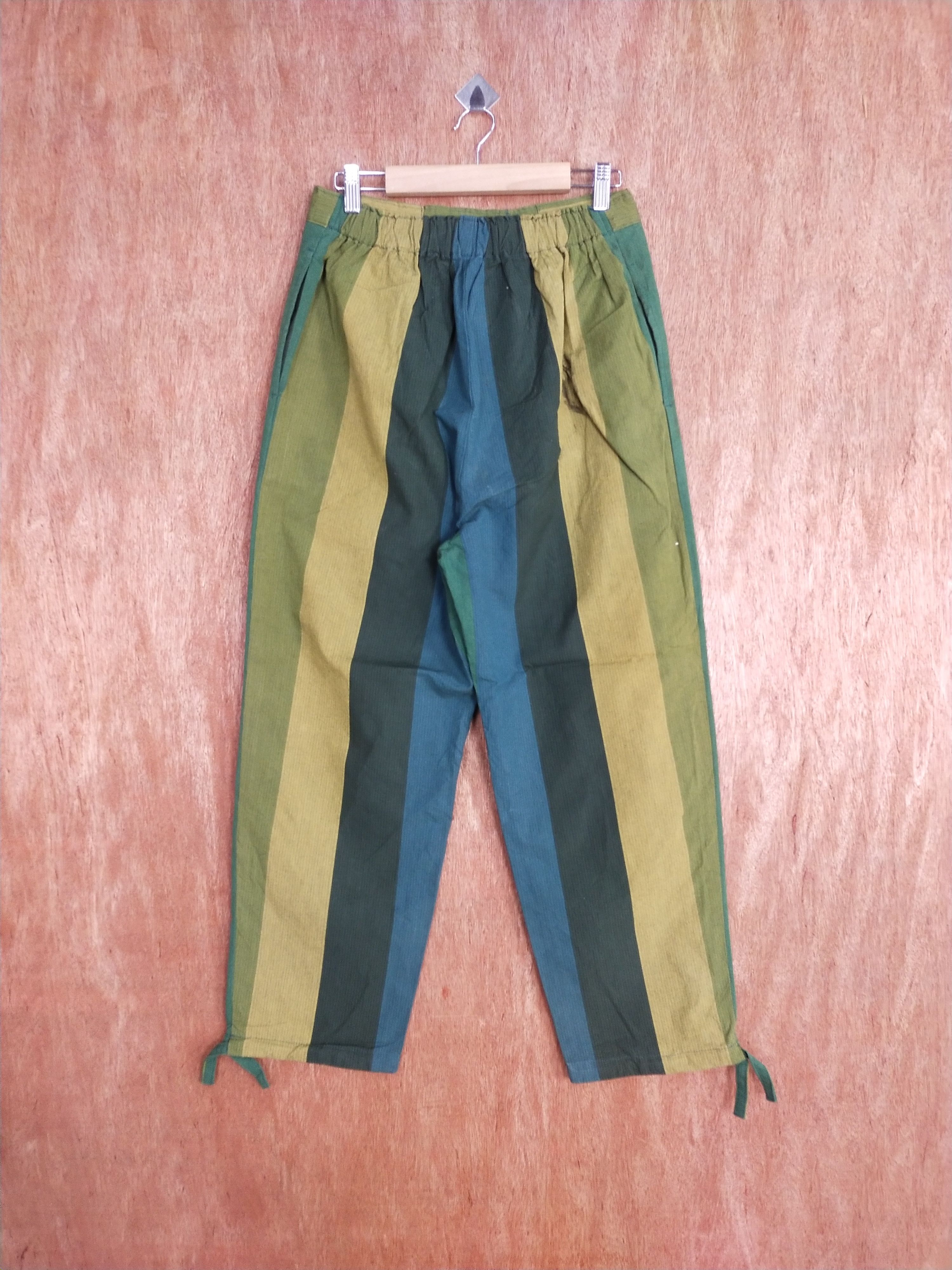 Japanese Brand Japan Multicolor stripe casual pants #S131 Size US 28 / EU 44 - 5 Thumbnail
