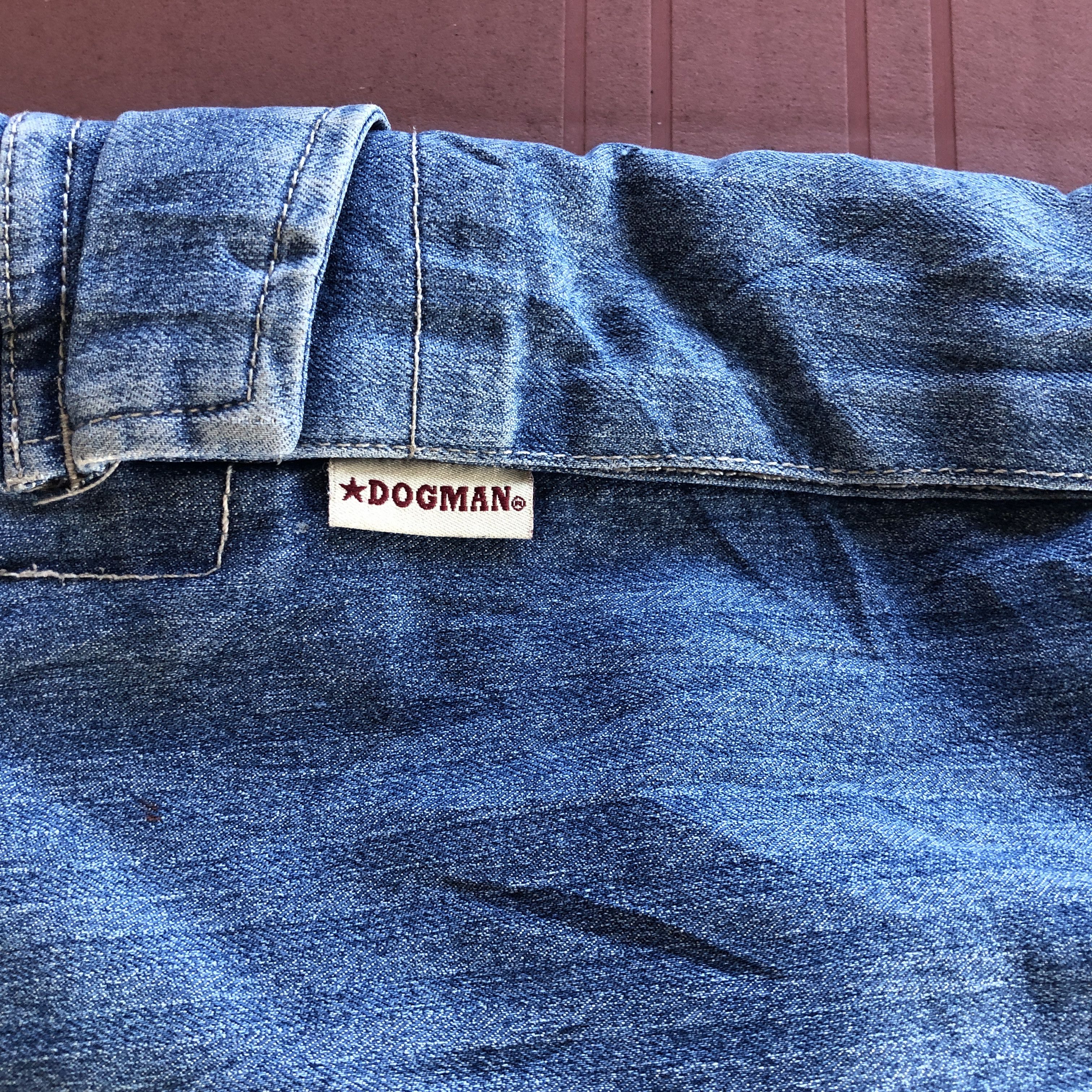 Japanese Brand Dogman Cargo Denim Pants Dogman Multi Pocket Jeans Trousers Size 29" - 11 Thumbnail