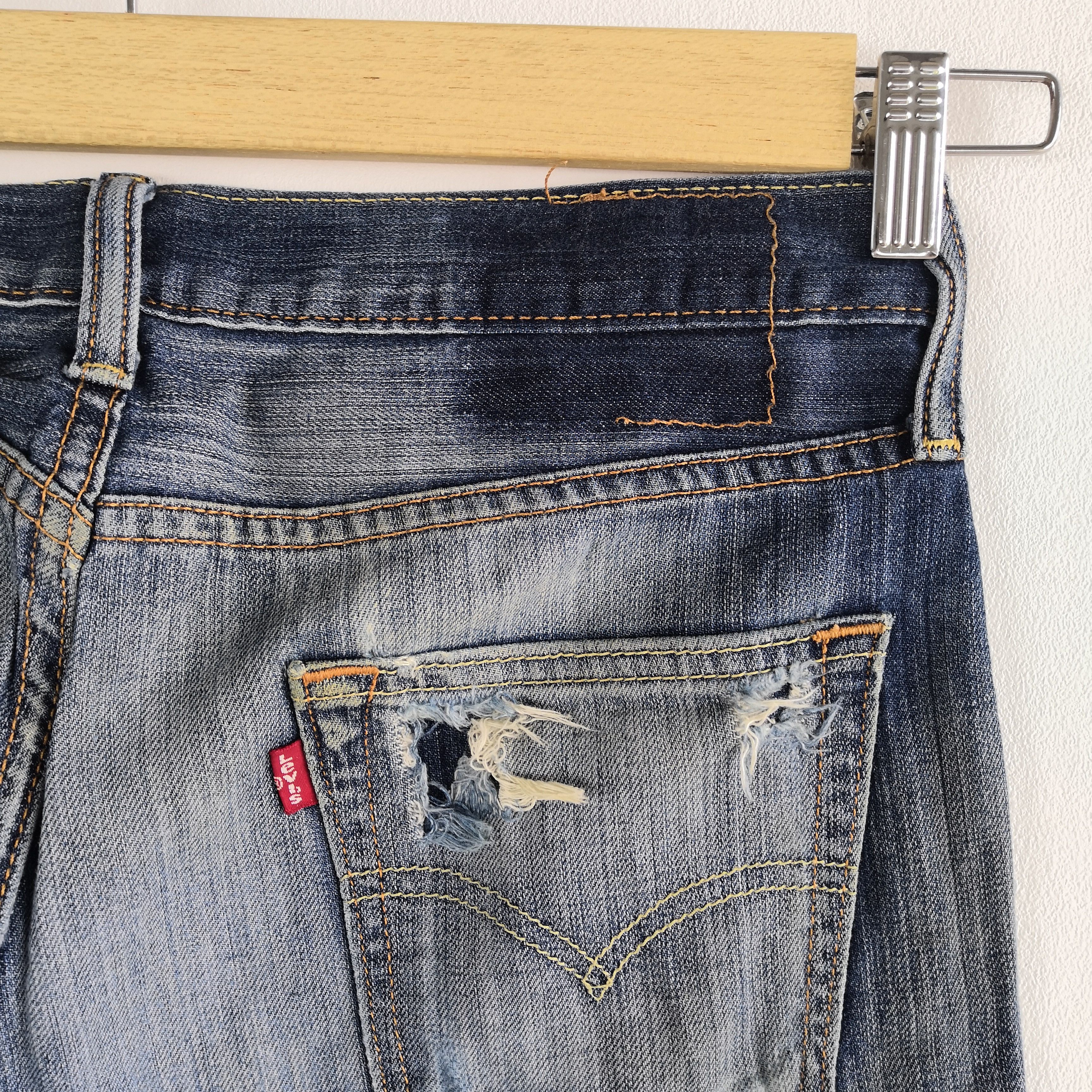Levi's Vintage Levis Denim Rusty Distressed Levi's 502 Jeans Pants Size 28" / US 6 / IT 42 - 5 Thumbnail