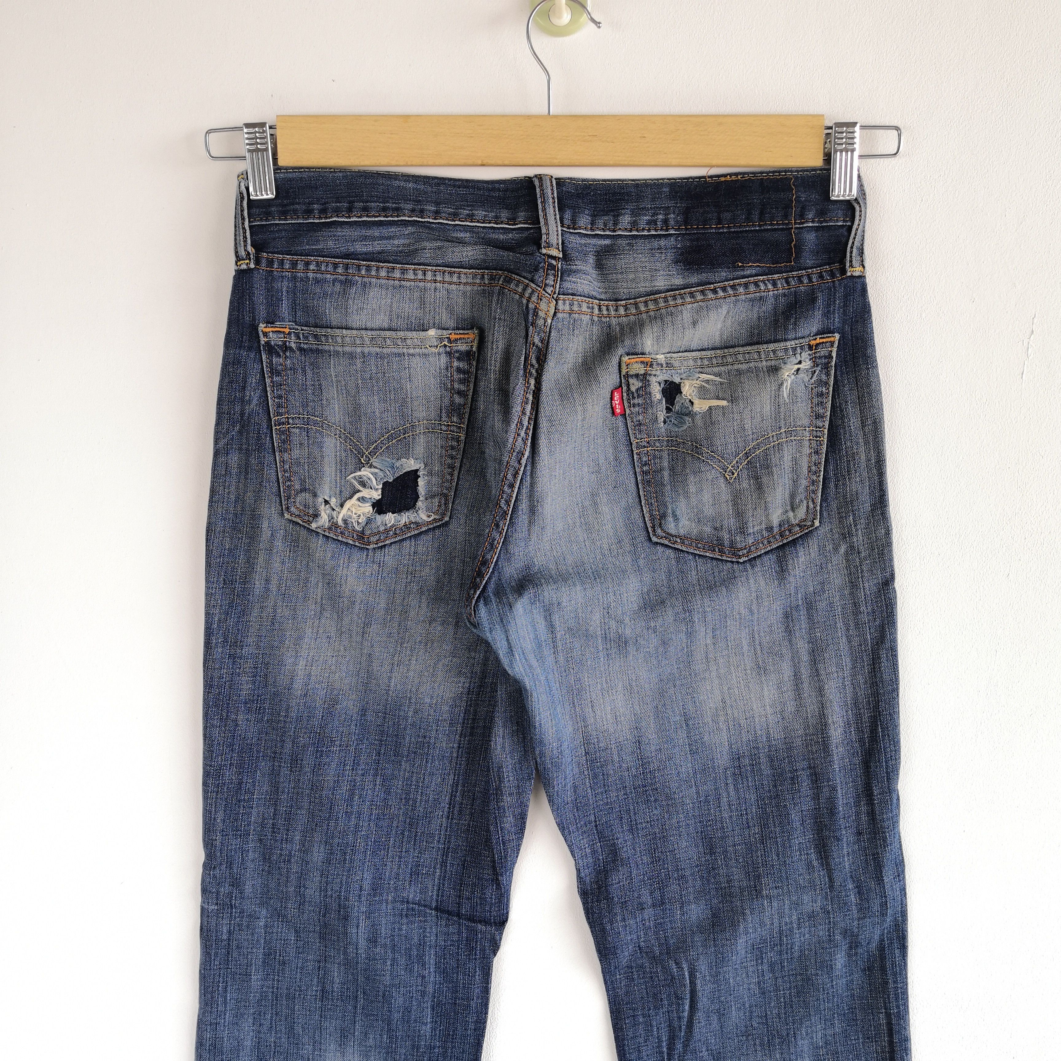 Levi's Vintage Levis Denim Rusty Distressed Levi's 502 Jeans Pants Size 28" / US 6 / IT 42 - 4 Thumbnail