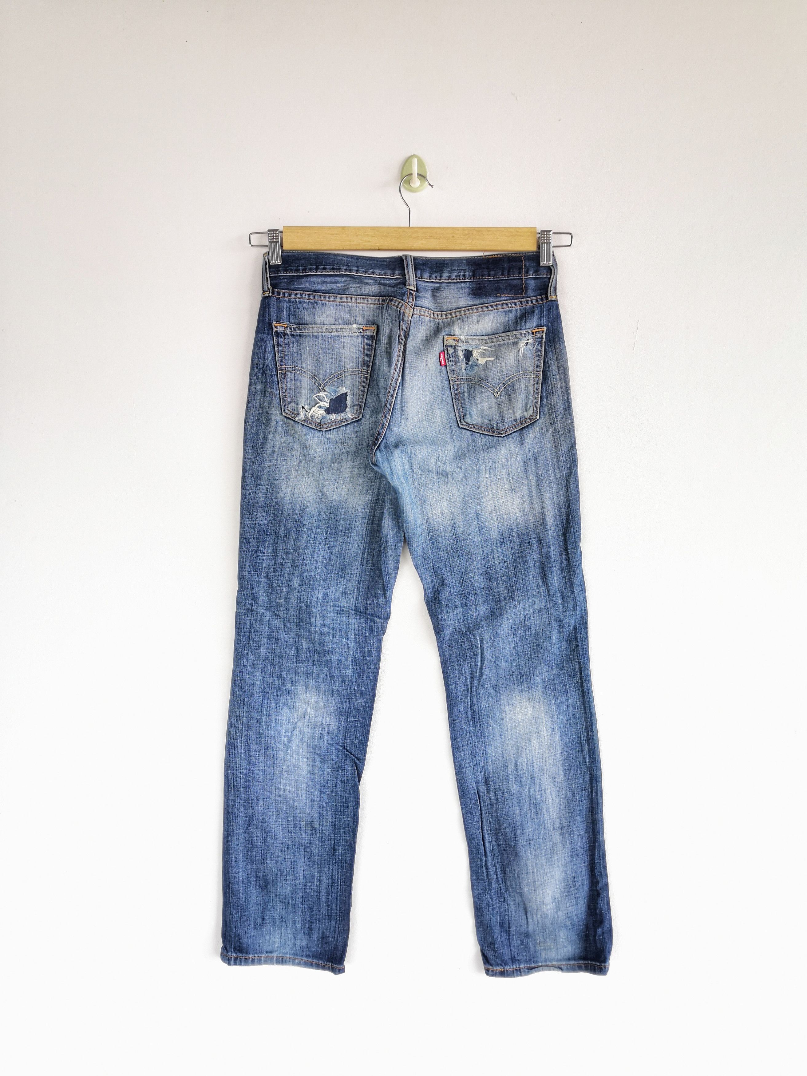 Levi's Vintage Levis Denim Rusty Distressed Levi's 502 Jeans Pants Size 28" / US 6 / IT 42 - 2 Thumbnail