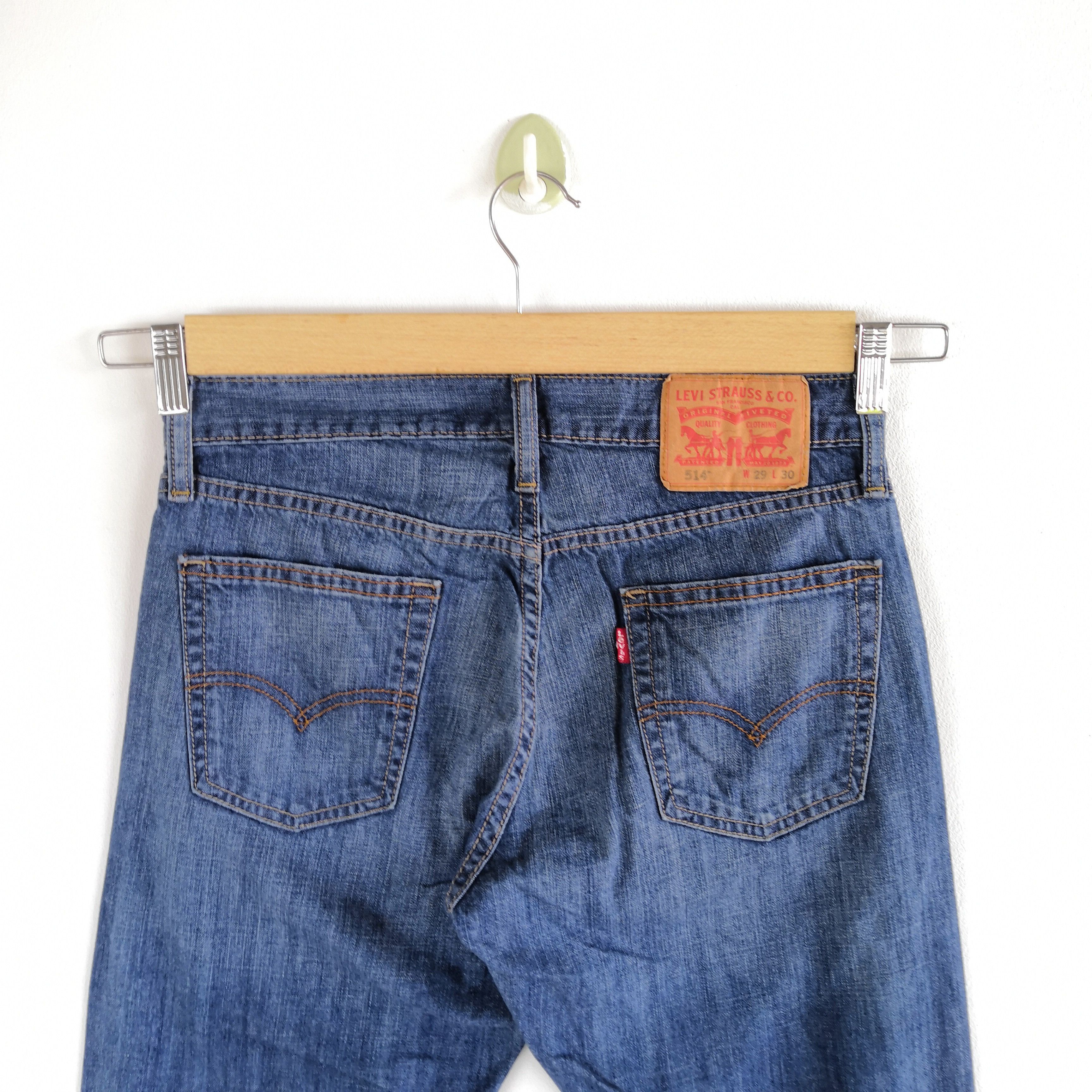 Levi's Vintage Levis Jeans Faded Levi's 514 Jeans Denim Pants Size 28" / US 6 / IT 42 - 6 Thumbnail