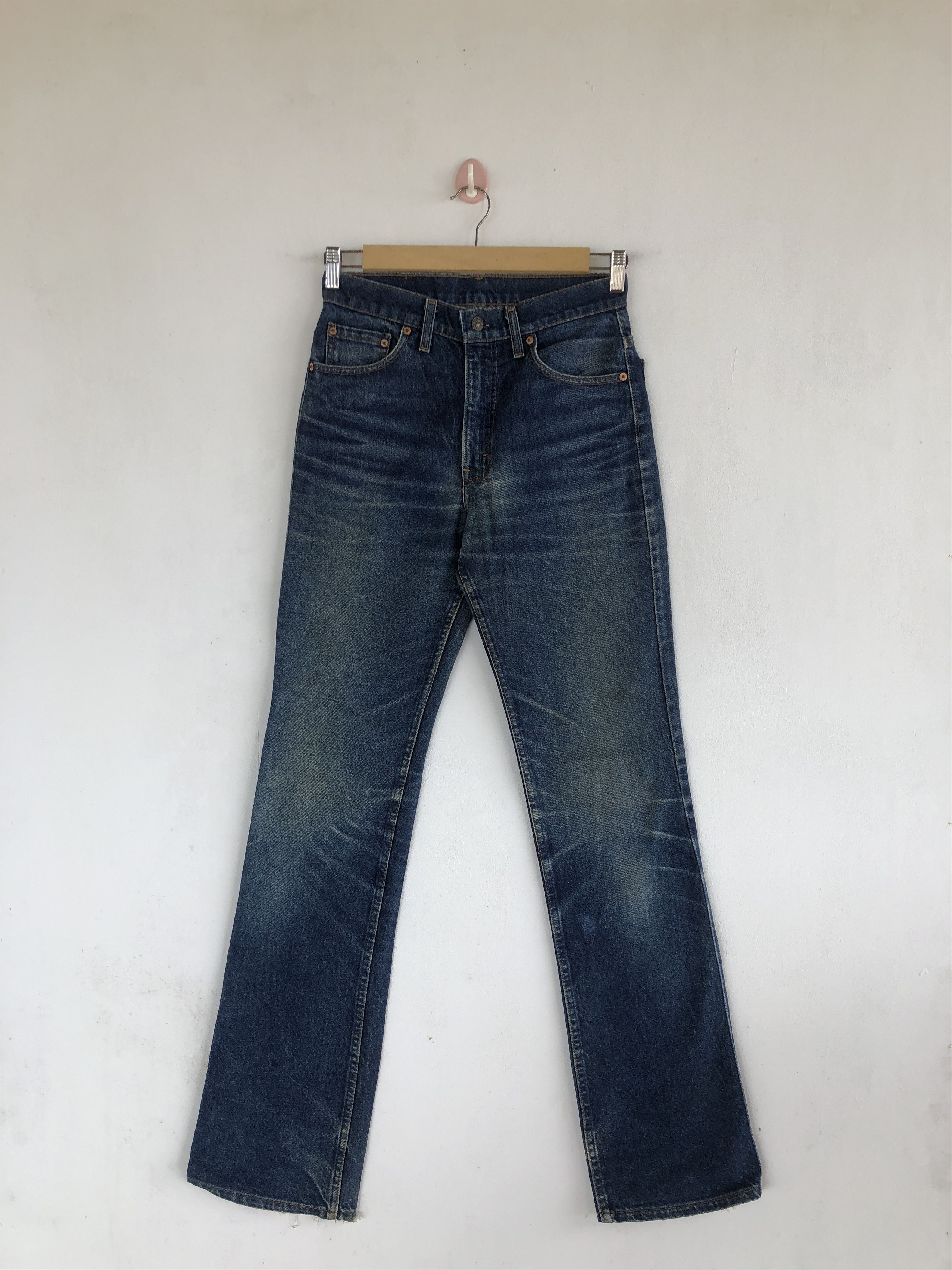 Levi's × Vintage Vintage Levis Bell Bottom Jeans Levi's 517 Boot Cut Denim Size 26" / US 2 / IT 38 - 1 Thumbnail