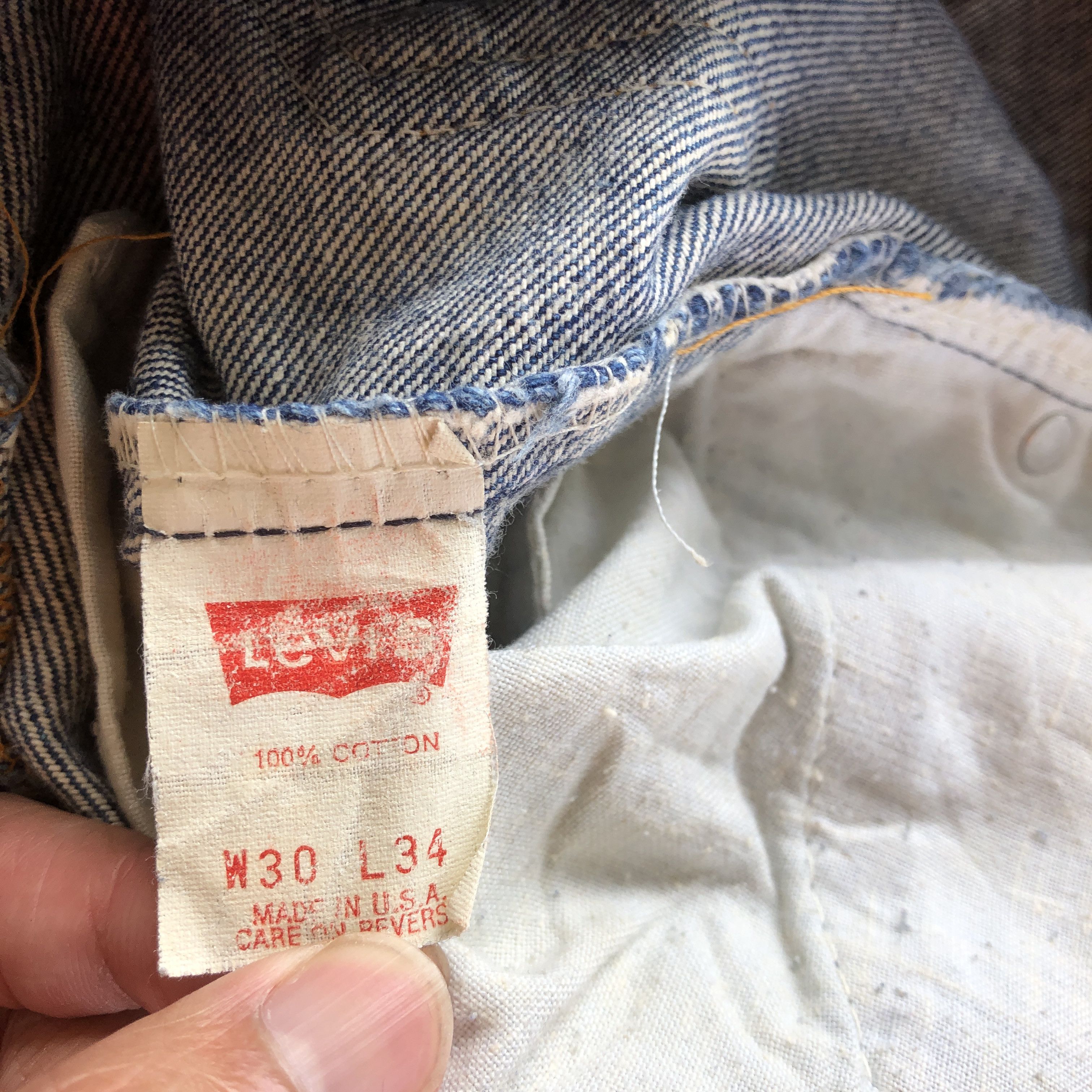 Levi's × Vintage Vintage Levis Bell Bottom Jeans Levi's 517 Boot Cut Denim Size 26" / US 2 / IT 38 - 11 Thumbnail