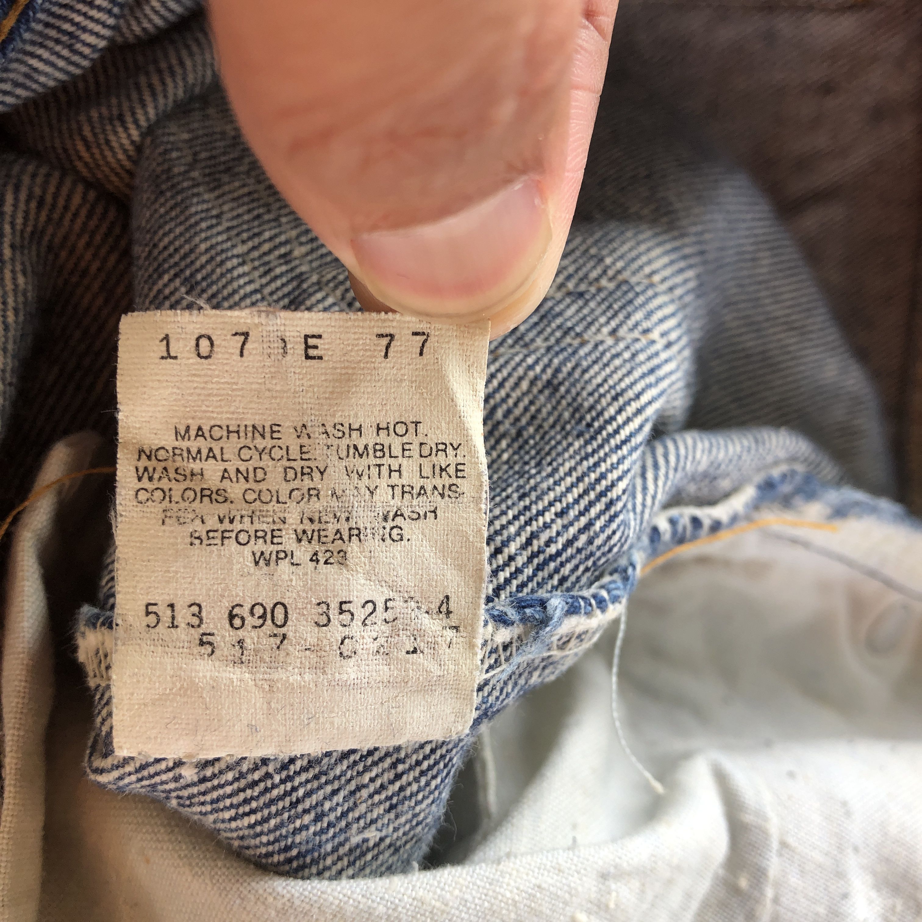 Levi's × Vintage Vintage Levis Bell Bottom Jeans Levi's 517 Boot Cut Denim Size 26" / US 2 / IT 38 - 12 Thumbnail