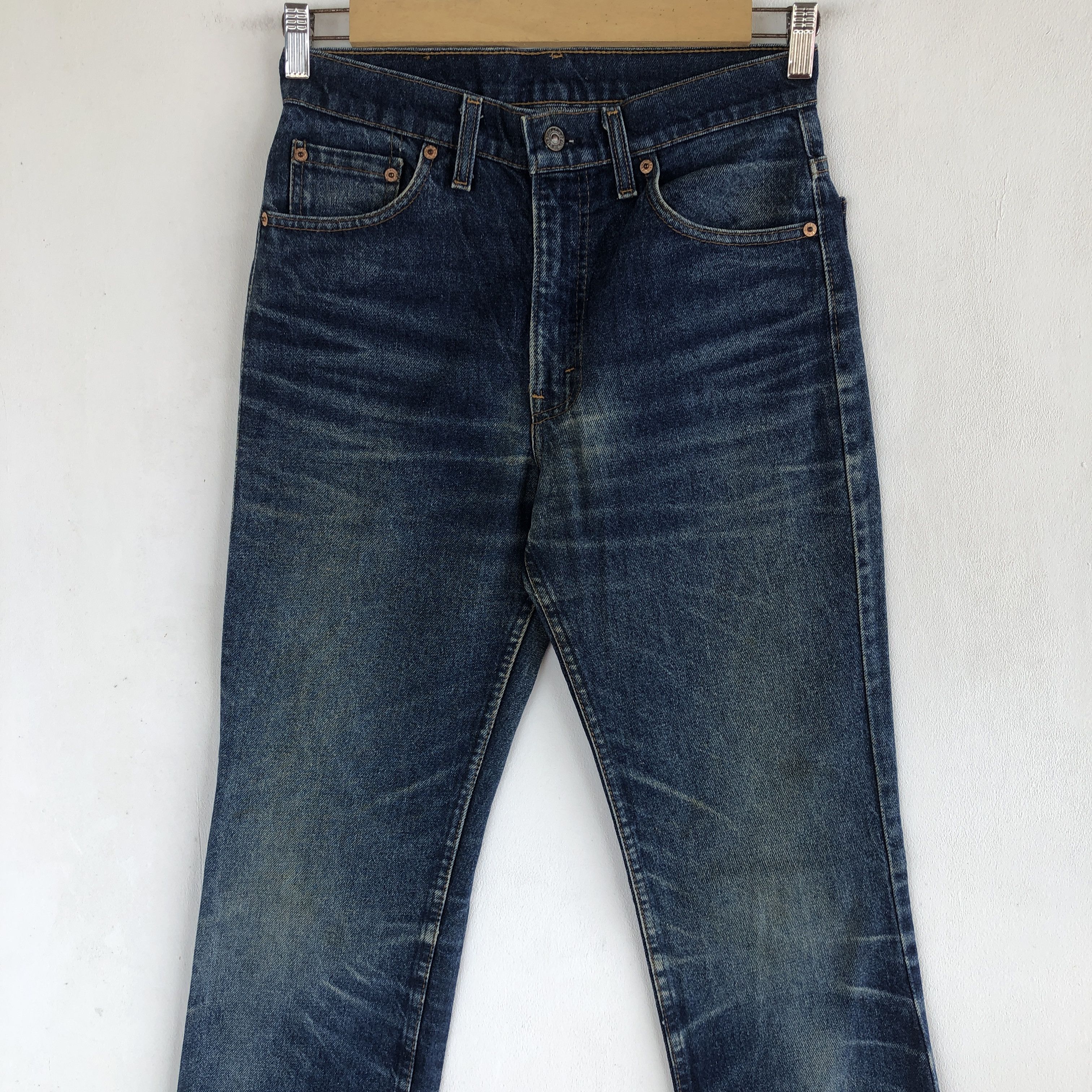 Levi's × Vintage Vintage Levis Bell Bottom Jeans Levi's 517 Boot Cut Denim Size 26" / US 2 / IT 38 - 3 Thumbnail