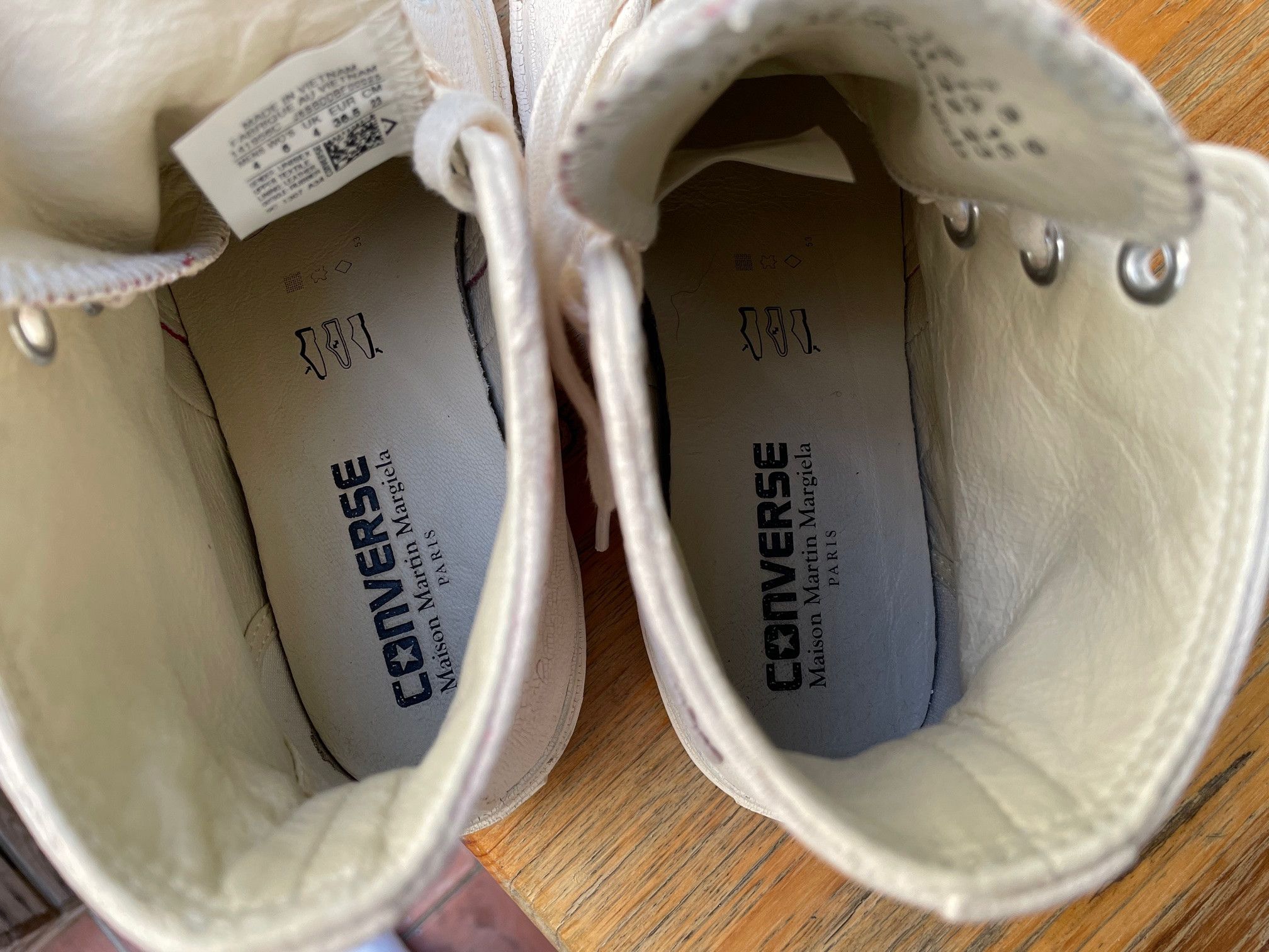 Converse × Maison Margiela CONVERSE X MAISON MARGIELA 4US 36.5 RARE Size US 5 / EU 37 - 10 Thumbnail