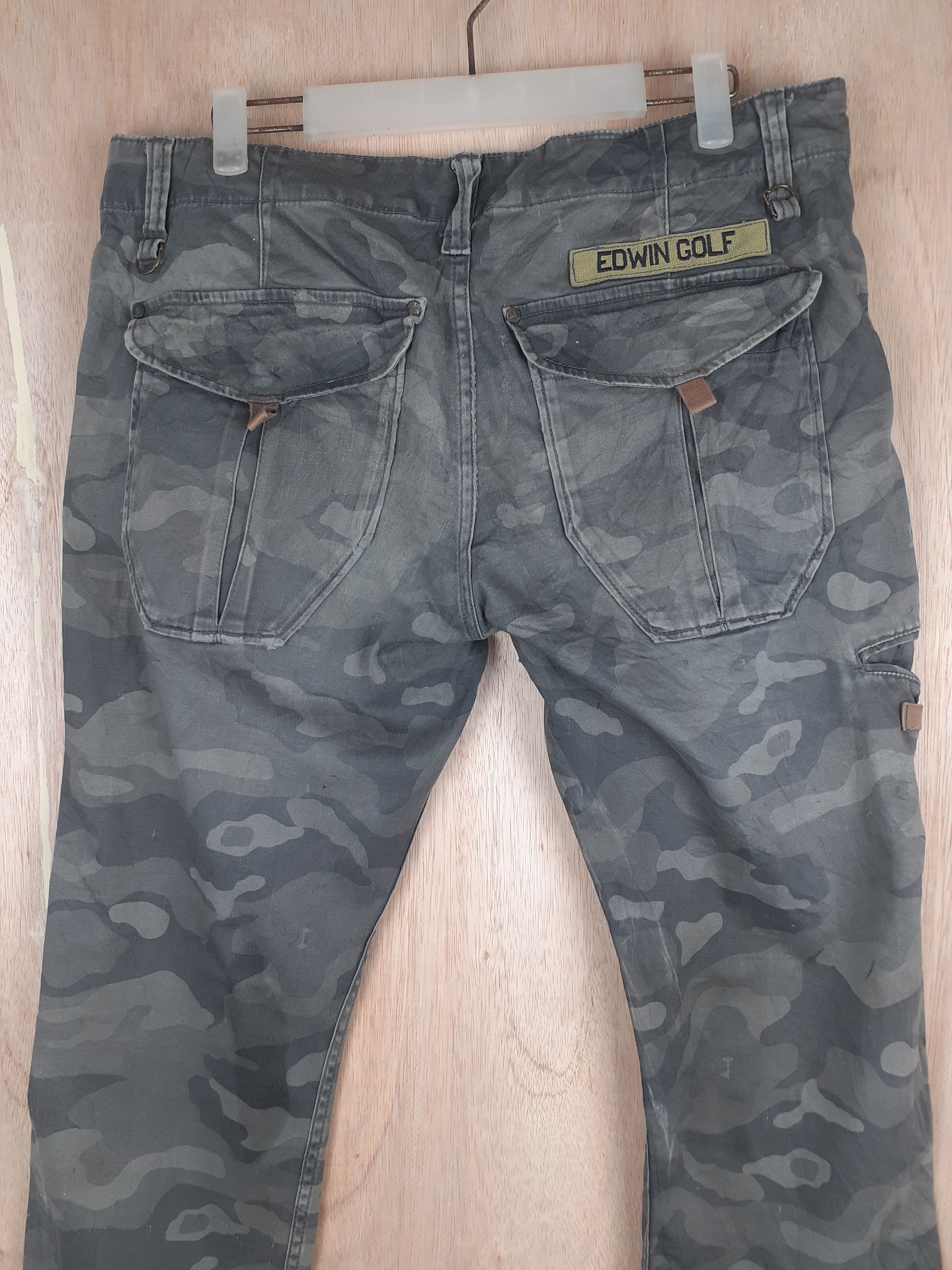 Edwin Edwin Golf distressed multipocket camo cargo pant #S241 Size US 36 / EU 52 - 11 Thumbnail