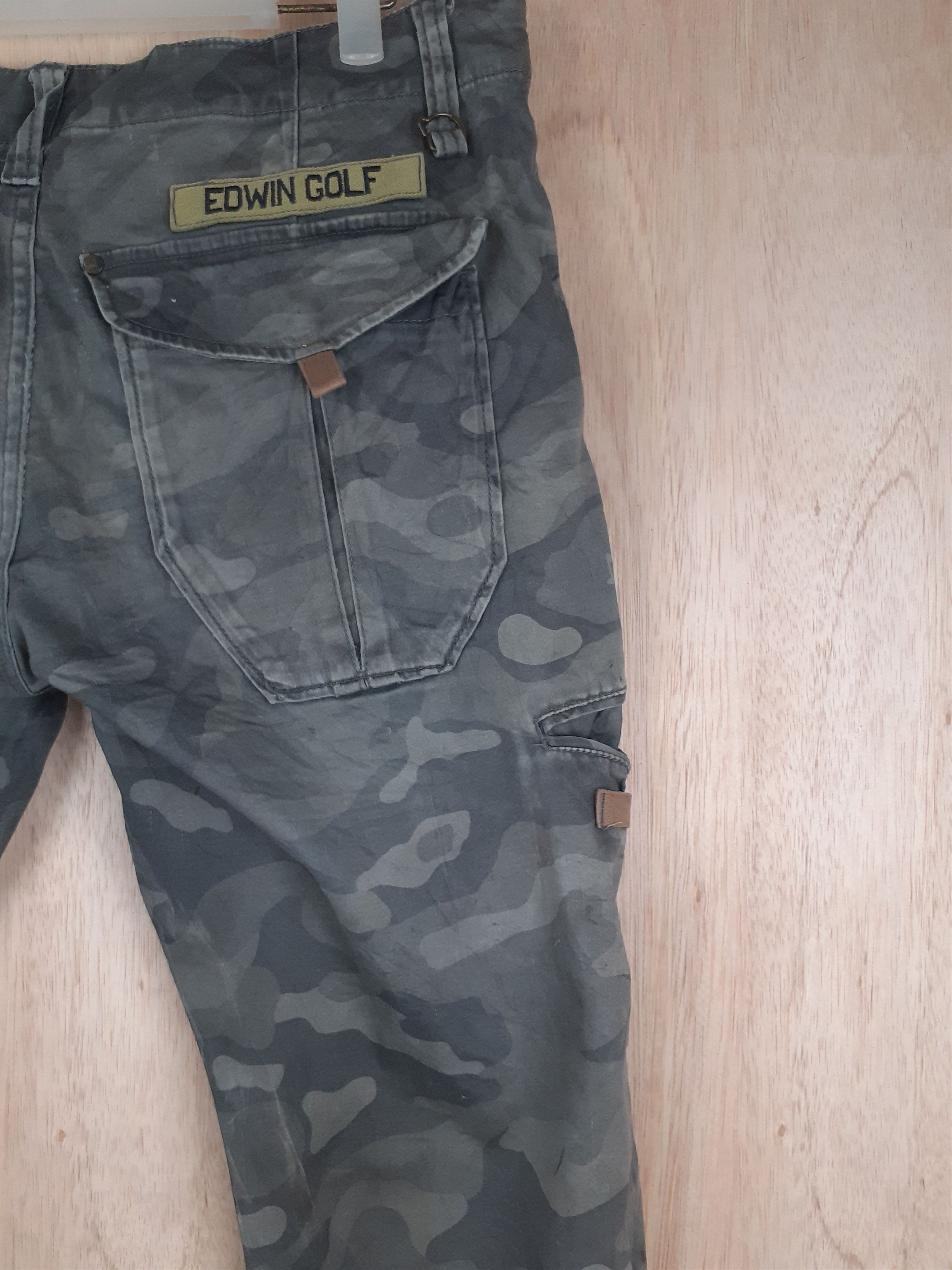 Edwin Edwin Golf distressed multipocket camo cargo pant #S241 Size US 36 / EU 52 - 13 Thumbnail