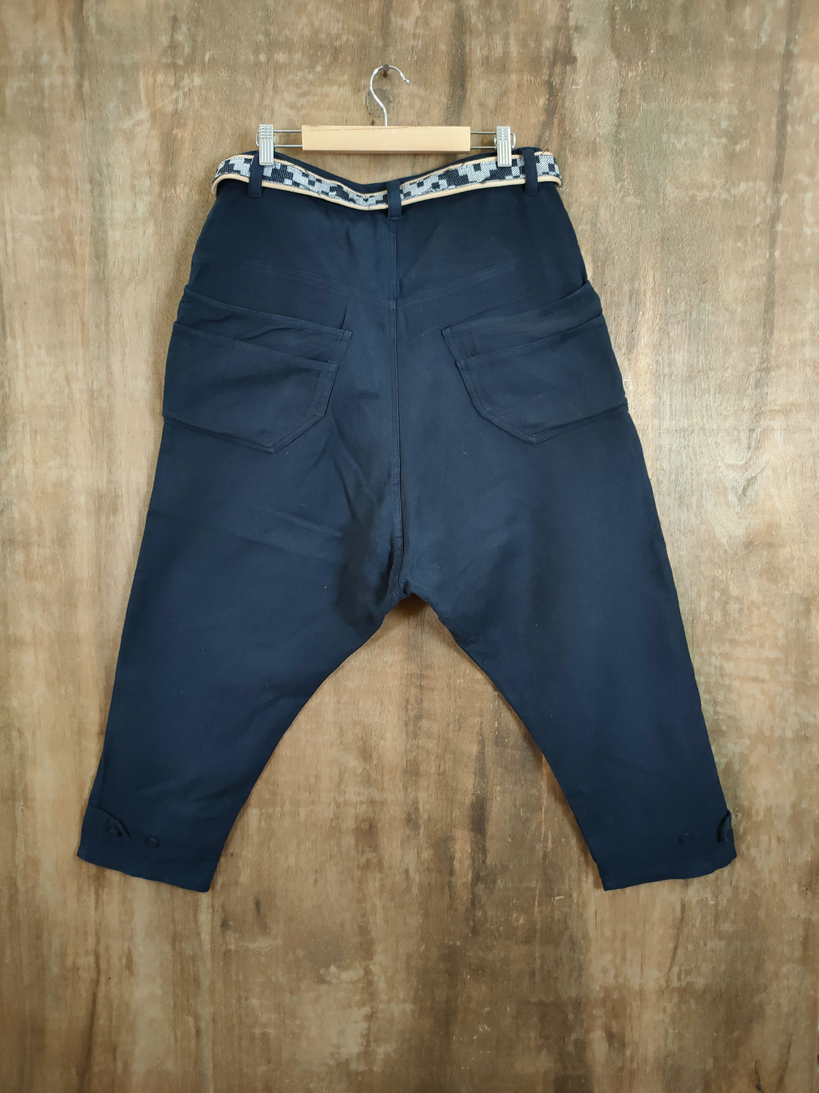 Japanese Brand DL Amina cropped baggy vintage japan pants #46- Size US 32 / EU 48 - 7 Thumbnail