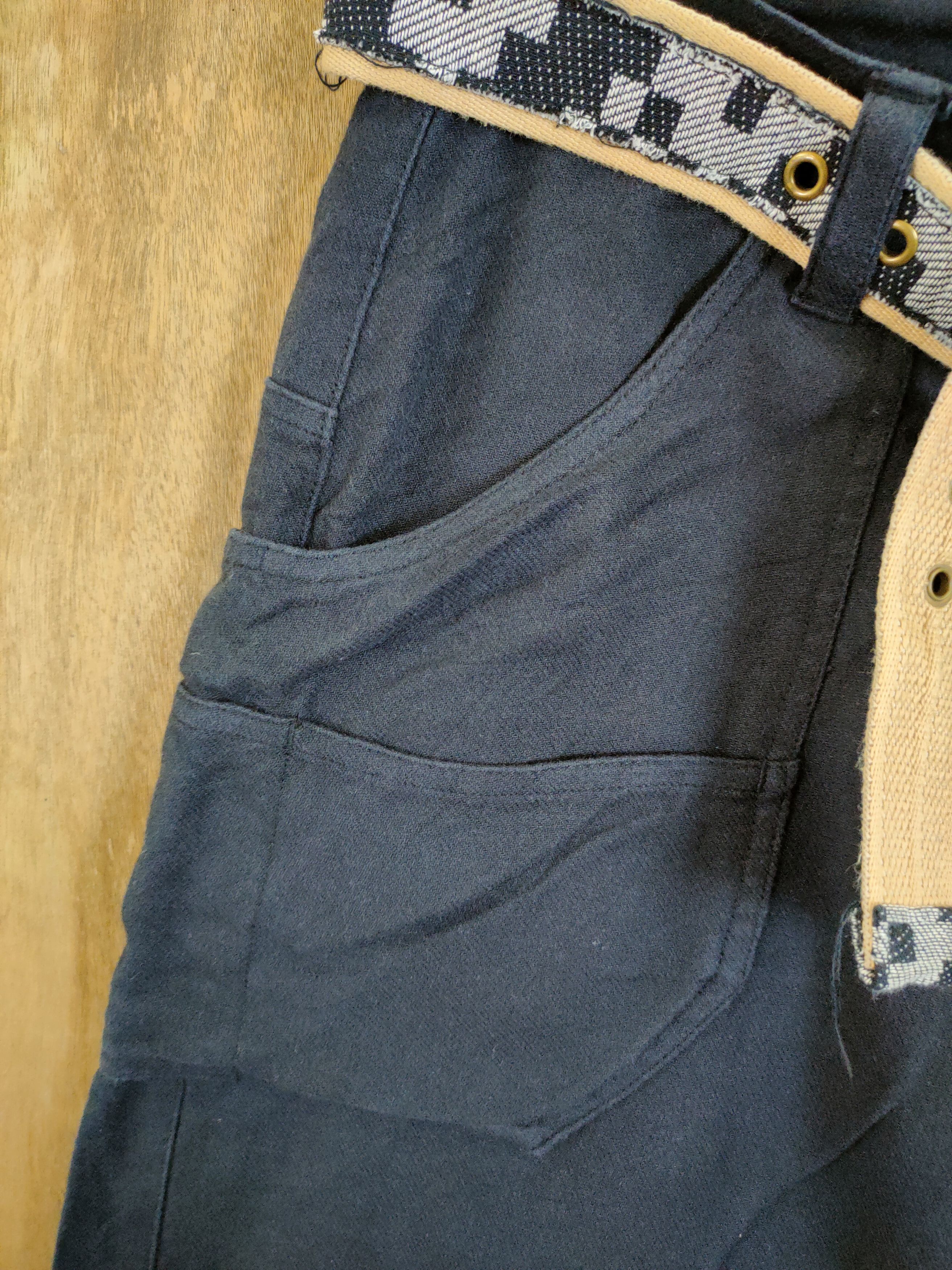 Japanese Brand DL Amina cropped baggy vintage japan pants #46- Size US 32 / EU 48 - 6 Thumbnail