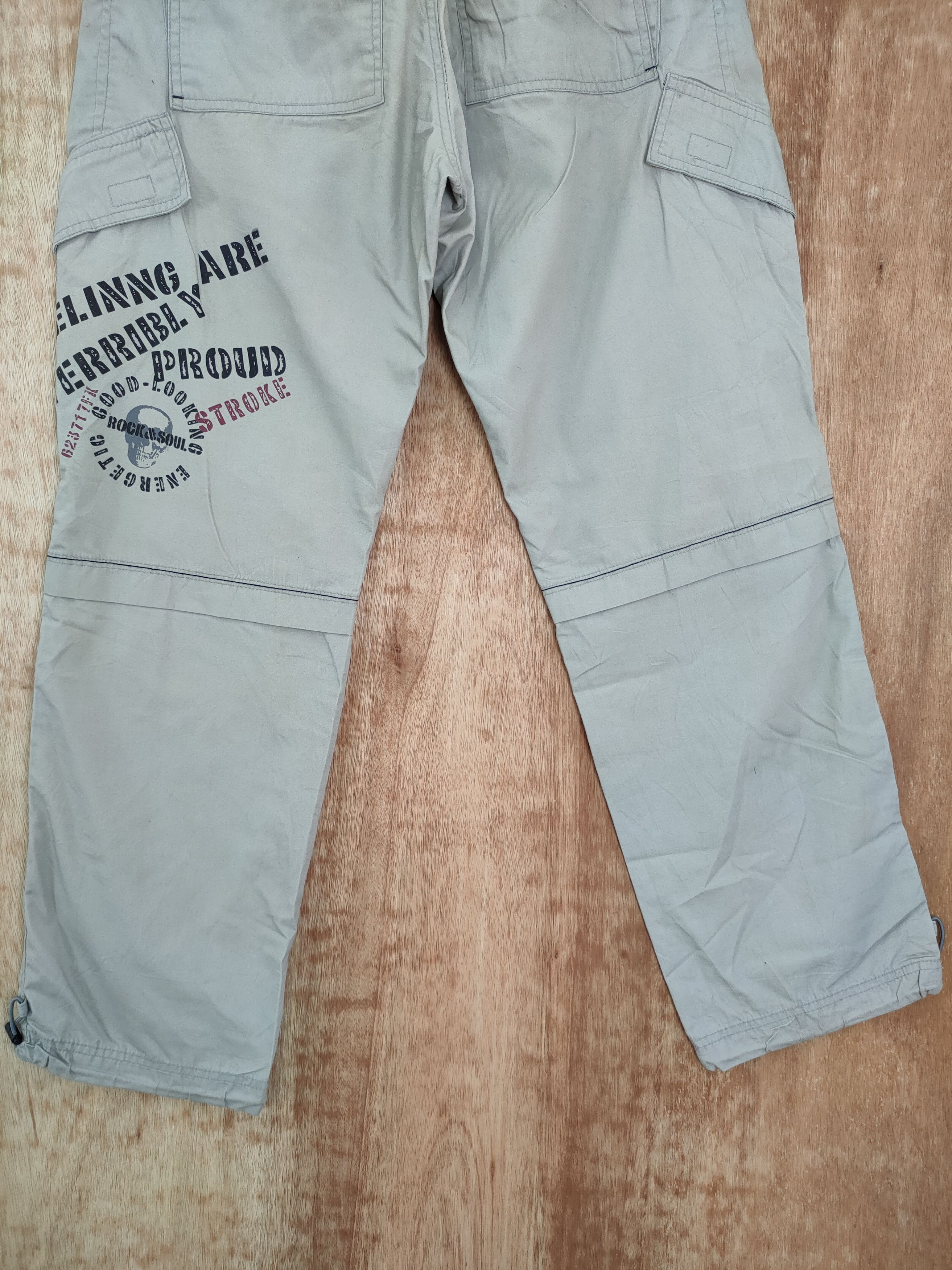 Japanese Brand Rock & Soul track hiking multi pocket pants #4118 Size US 28 / EU 44 - 7 Thumbnail